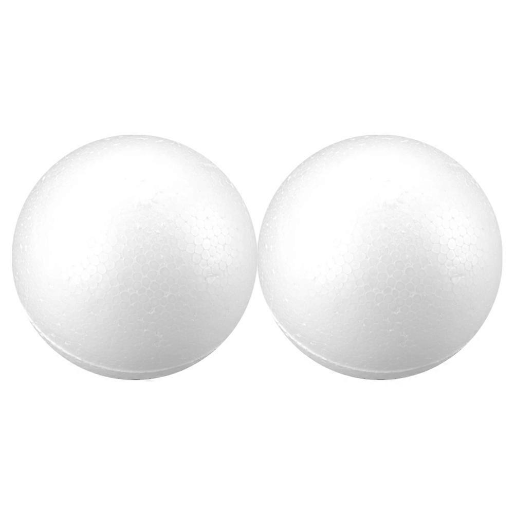 Wedding Ball Decor Solid Balls Decor for Decoration 2Pcs White Handmade DIY Crafts