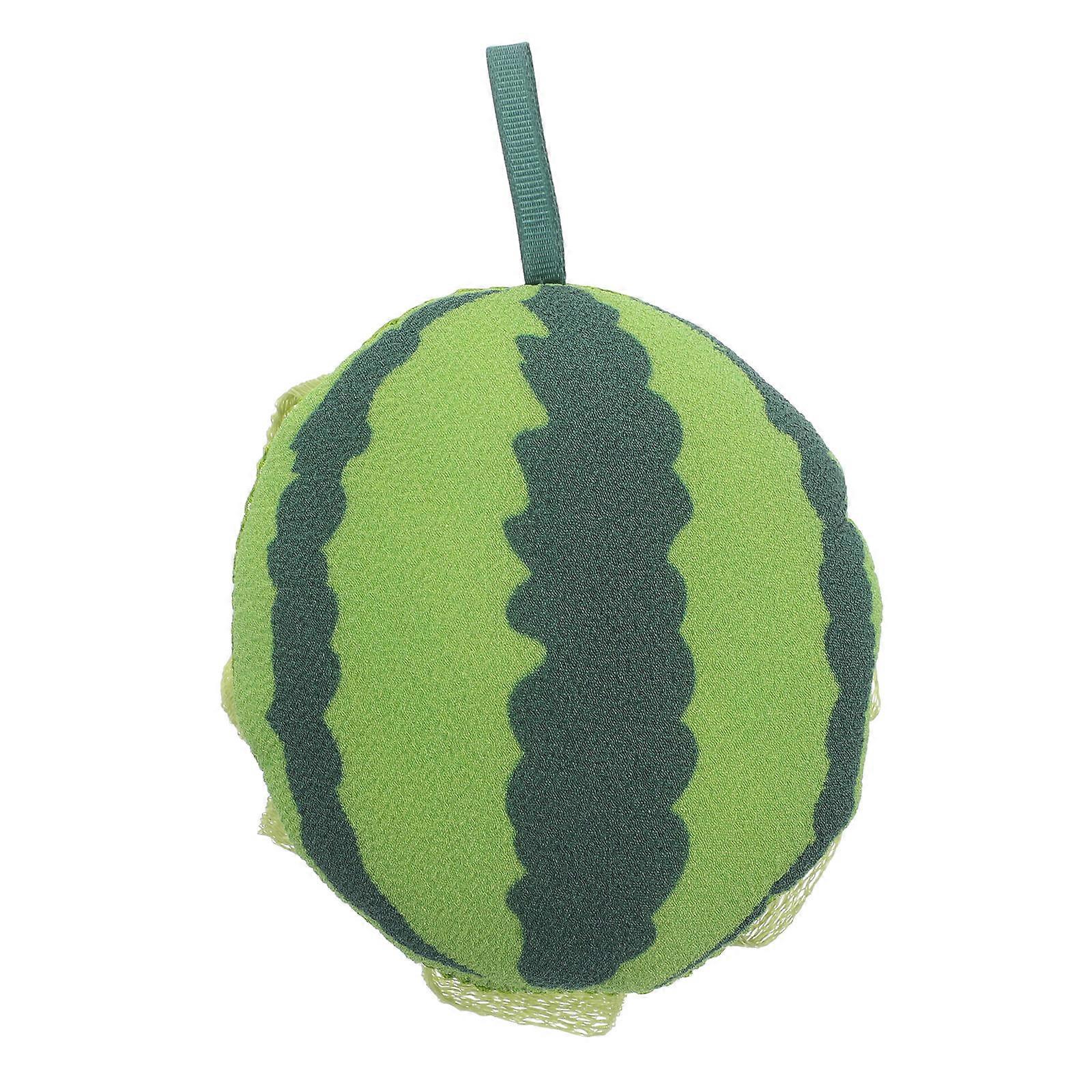 Exfoliating Watermelon Body Scrubber 4Pcs Shower Bath Cleaning Set