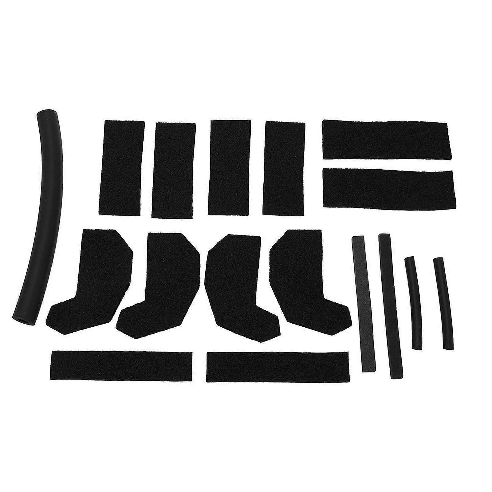 17PCS Hard Top Foam Blocker Seal Kit 68026937AB Strong Sealing Replacement For Jeep Wrangler JK 20072018