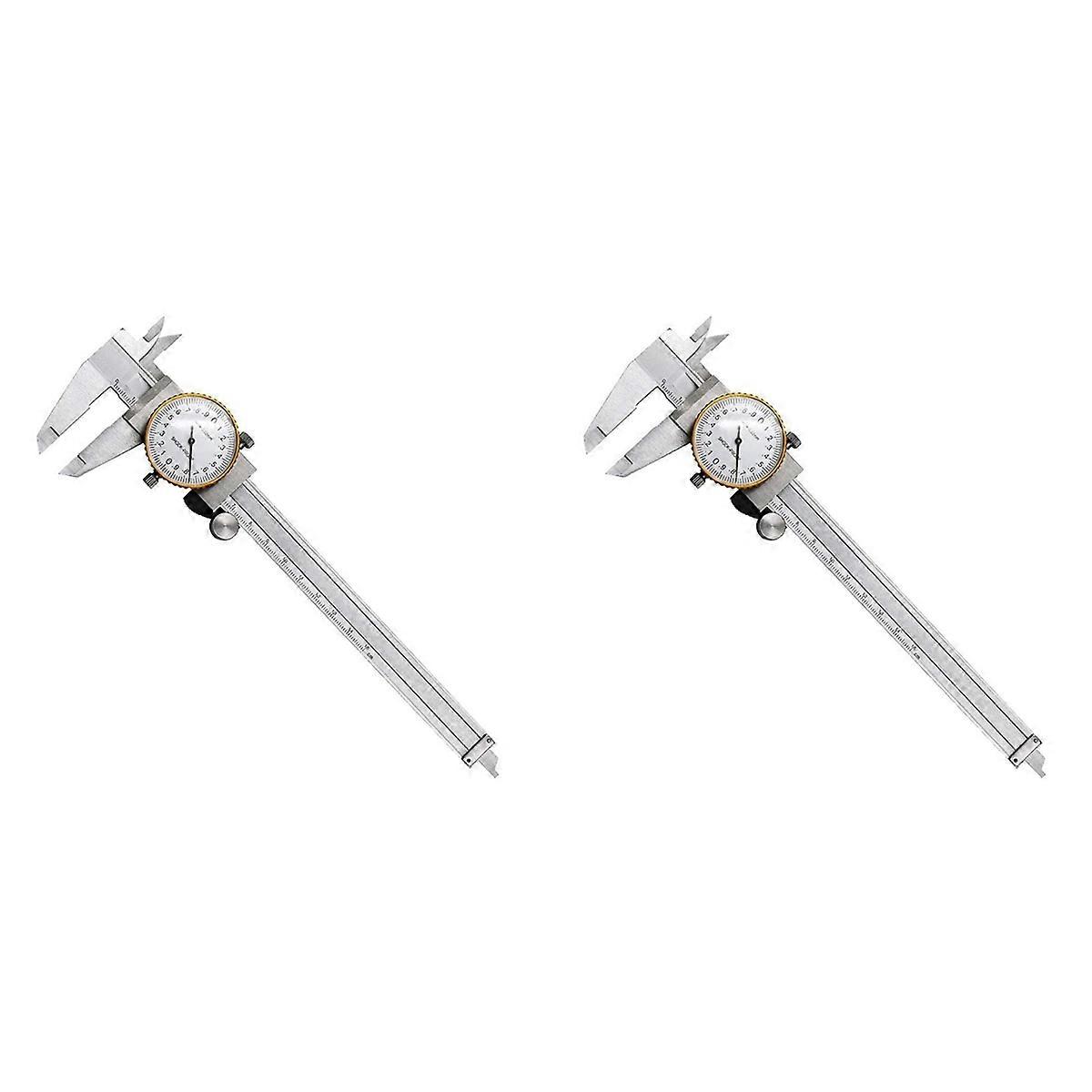 Stainless Steel Vernier Caliper Shockproof Metric Measuring Tool