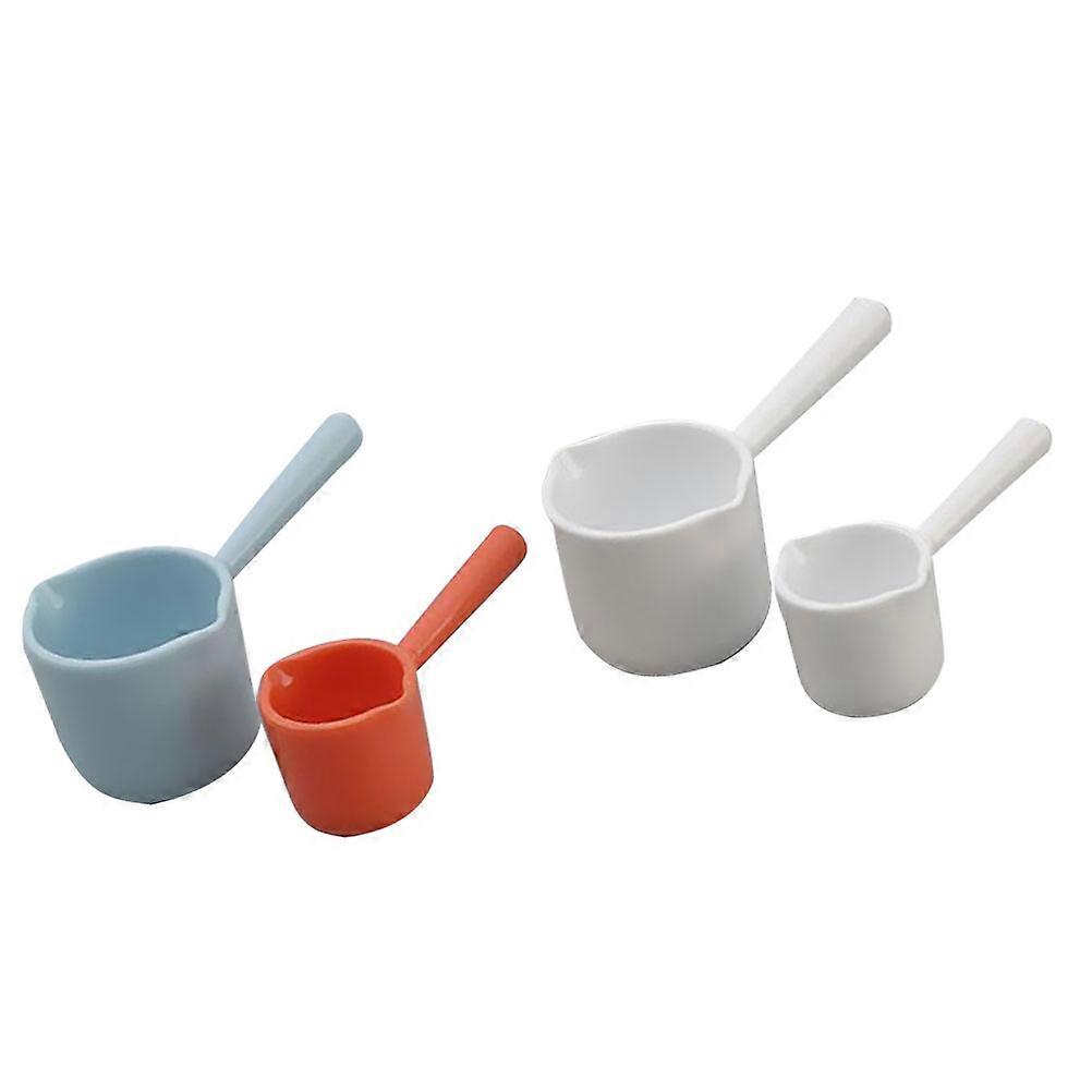 Powder Spoon 4Pcs Assorted -Friendly Material Coffee Scoop for Home