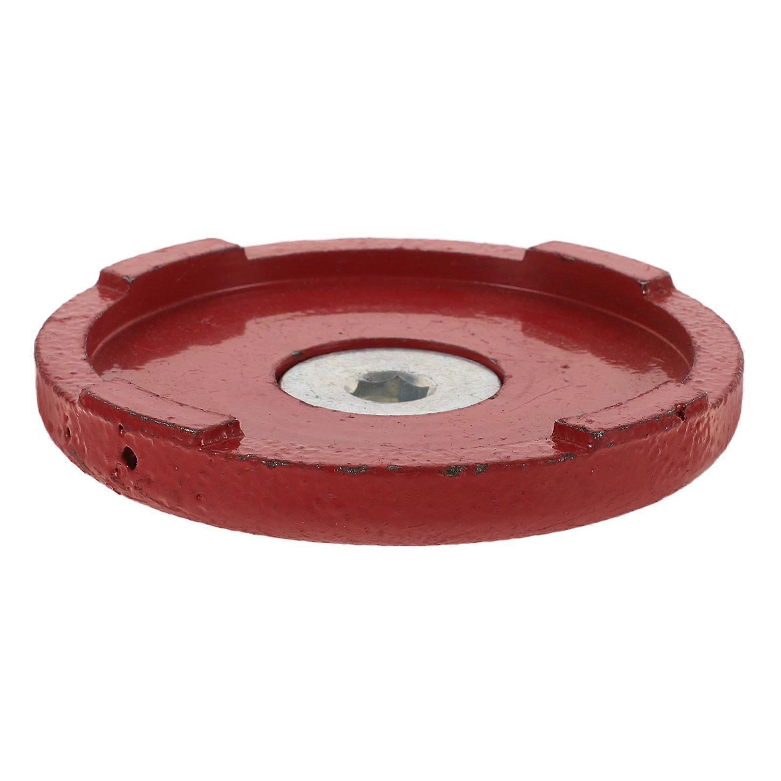 Floor Jack Pad Hydraulic Jack Pad for Replace 3Pcs Durable Steel Red Pads
