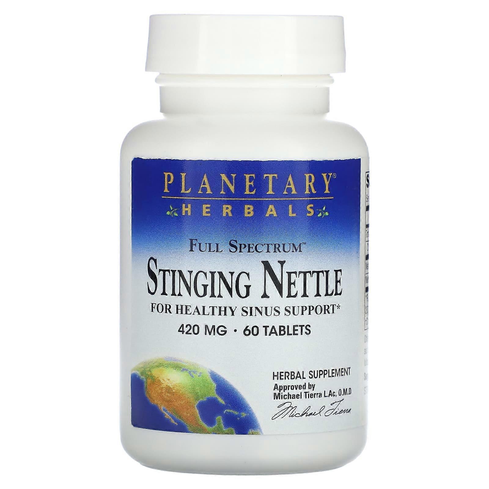 Full Spectrum Stinging Nettle, 420 mg, 60 Tablets