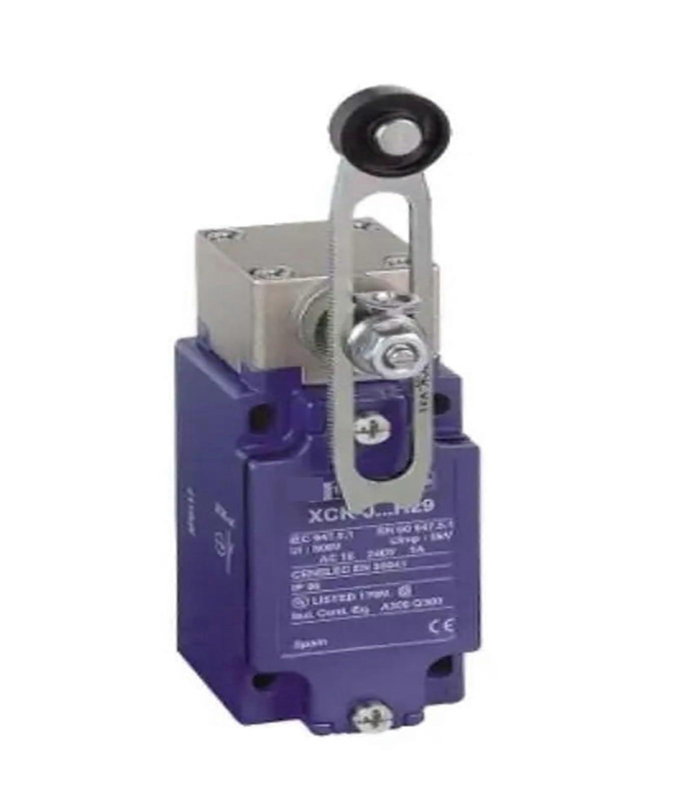 Limit Switch Plastic Roller Lever Variable Length 1NC+1NO Slow Action M20