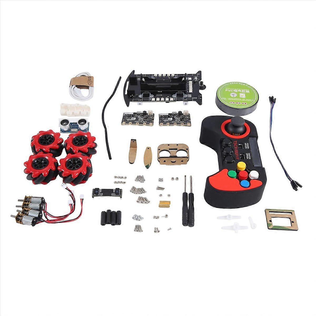 Ultrasonic Obstacle Avoidance Following Robot for Microbit McHammer
