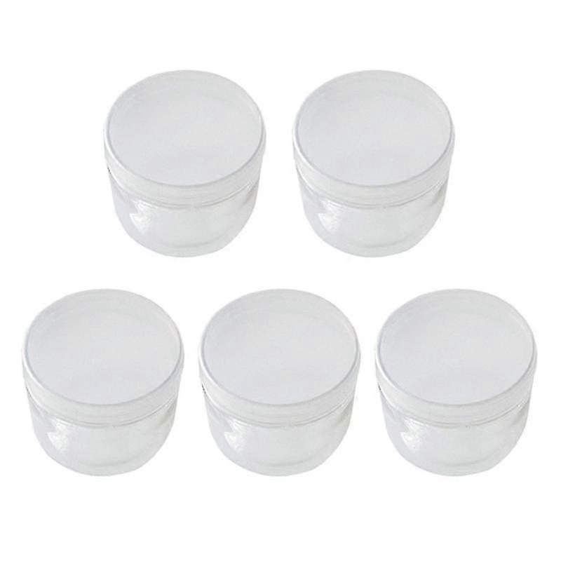 5pcs Plastic Storage Jar-c 25-26s
