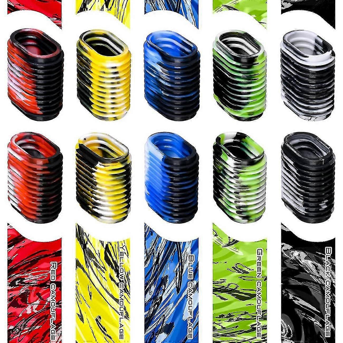 10 stuks rubberen visgerei