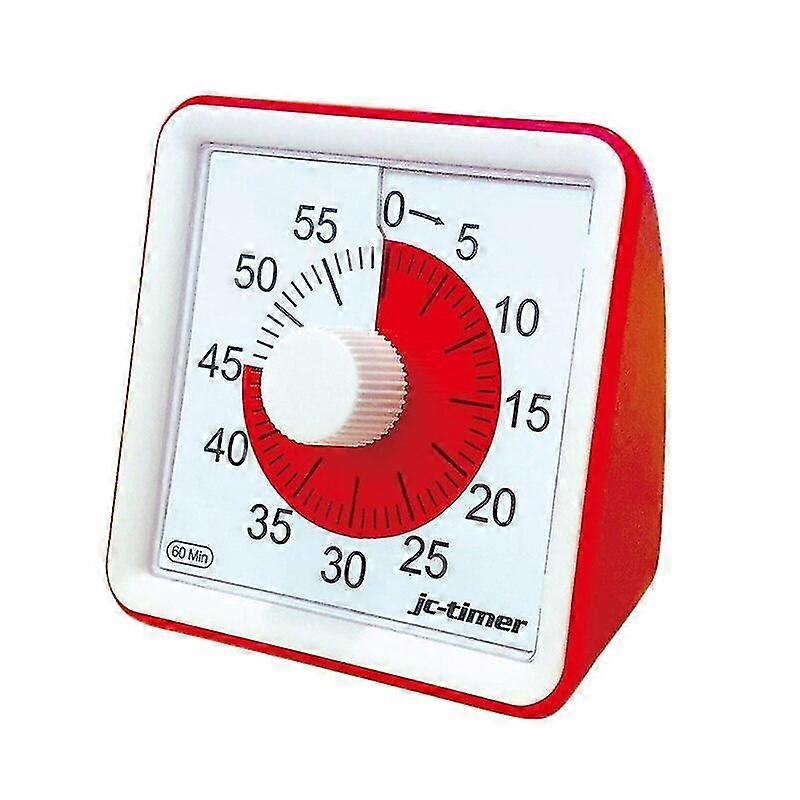 60 Minutes Silent Visual Analog Student Classroom Kitchen Timer Countdown Cooking  |Kitchen Timers