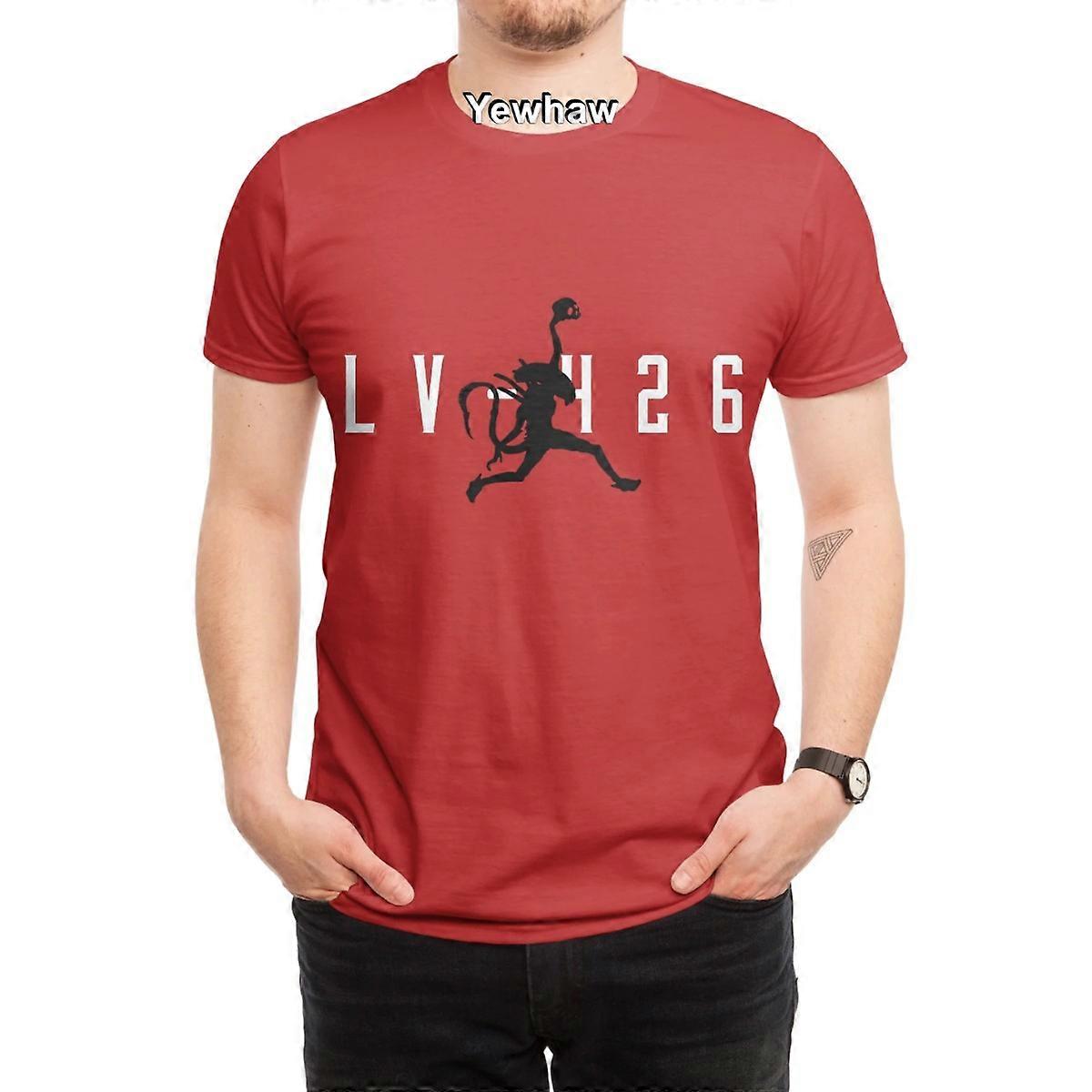 LV-426 T-Shirt εξωγήινη σιλουέτα άλμα κρανίο LV426 sci-fi