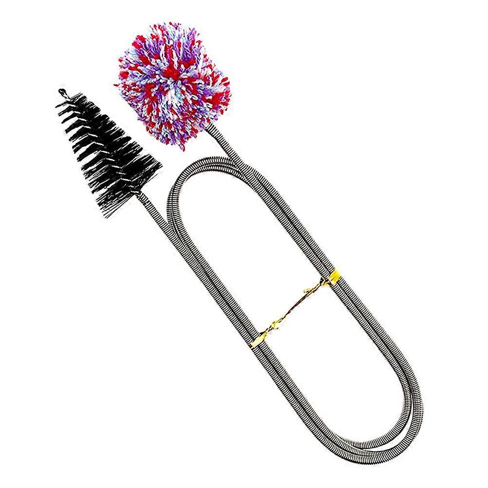 Brosse de nettoyage pour saxophone Nettoyant pour instruments polyvalent polyvalent à double extrémité