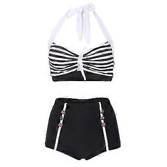 25-26 Swimsuit Halter Bikini Set Women's Swimsuit