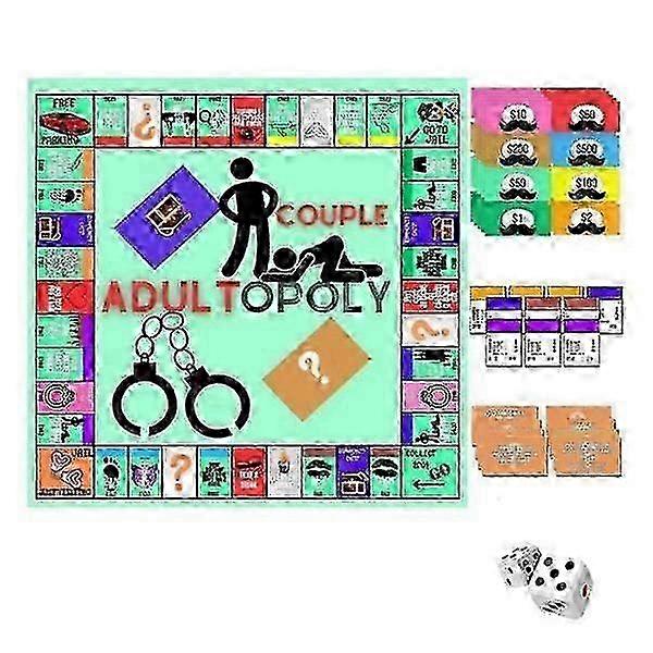 25-26 Chessboard Couple Monopoly