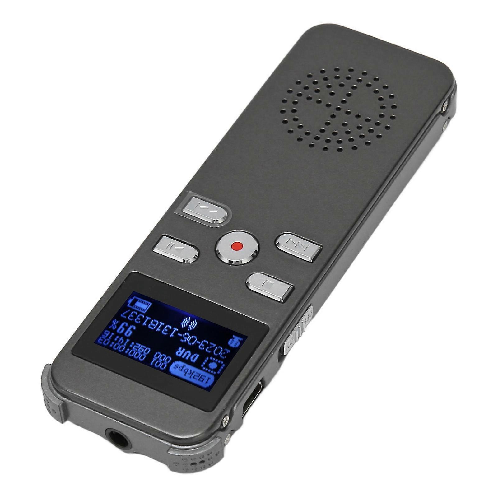 Digital Voice Recorder HD Noise Reduction Power Off Save Timing Recording Voice Recording Device MP3 Player 8G 