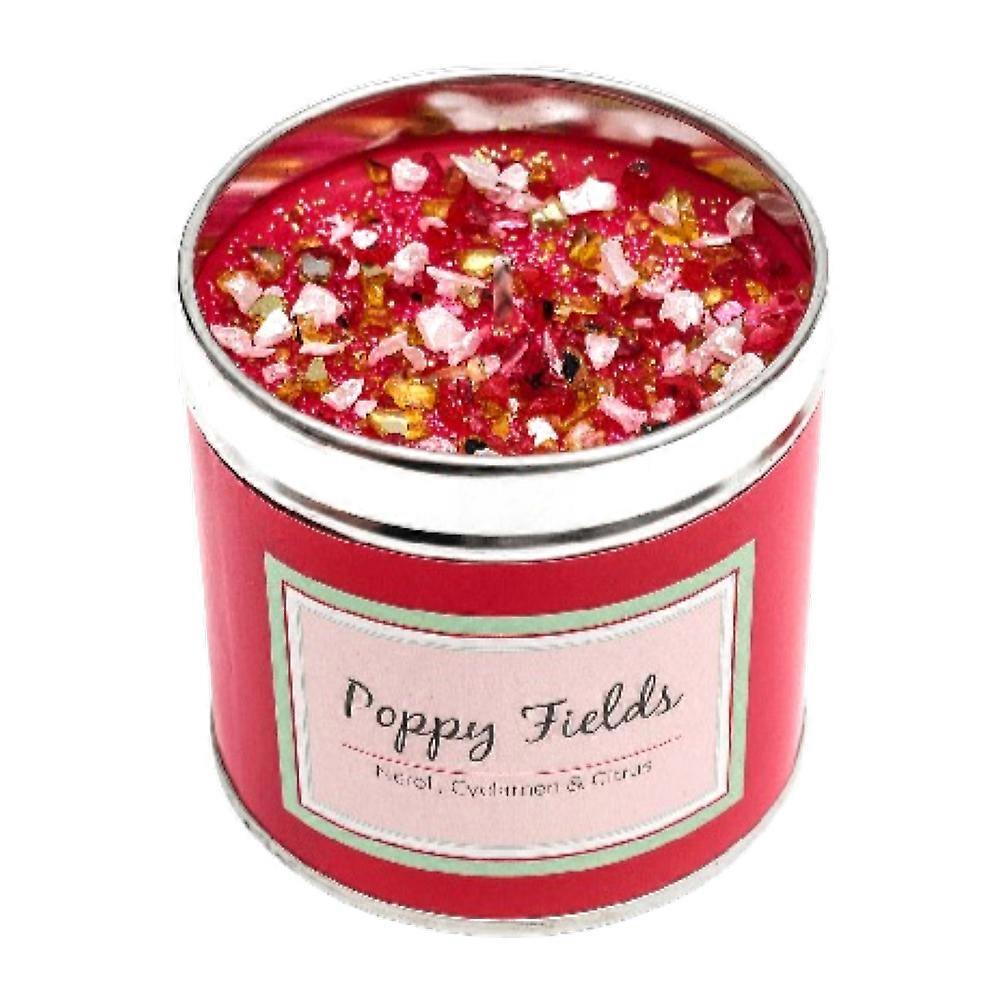 Poppy Fields Seriously Scented Tinned Candle by Best Kept Secrets