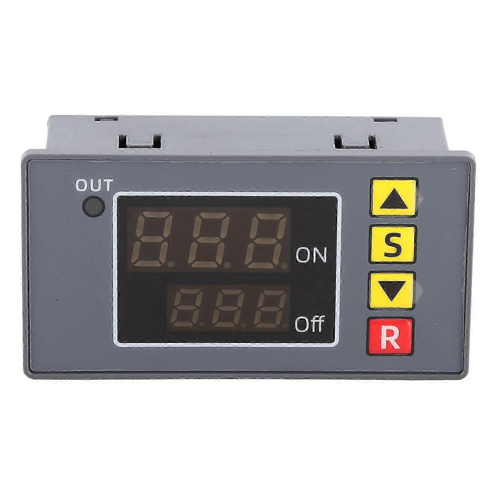 Timer Relay Large Screen OP CL LOP Parameters Independent Store Normally Open Time Relay Module AC110V-220V 1500W