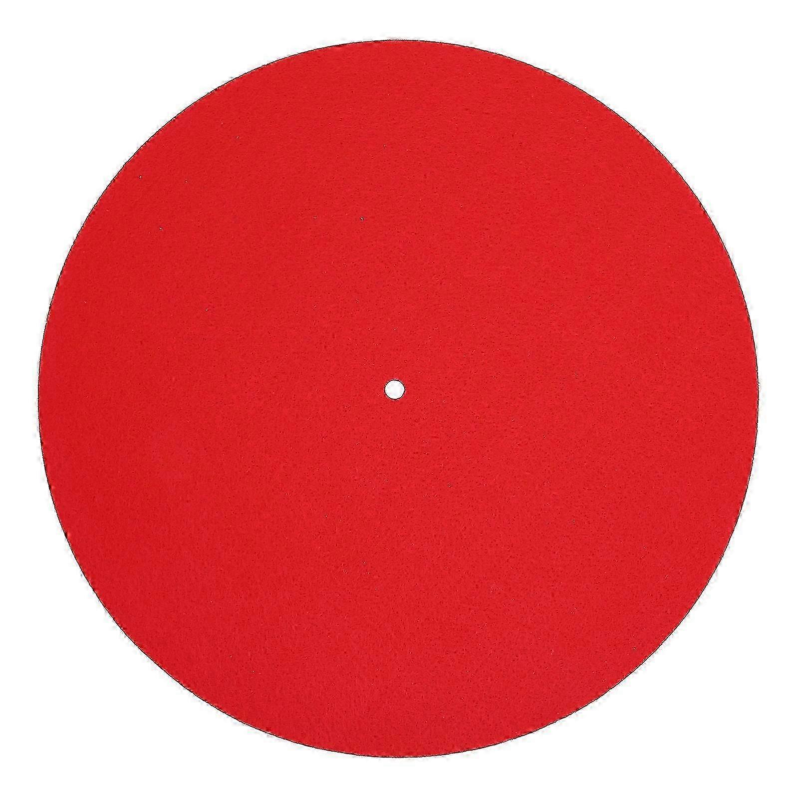 Vinyl Turntable Mat Felt Soft Slip Resistant Prevent Static Reduce Vibration Record Platter Pad