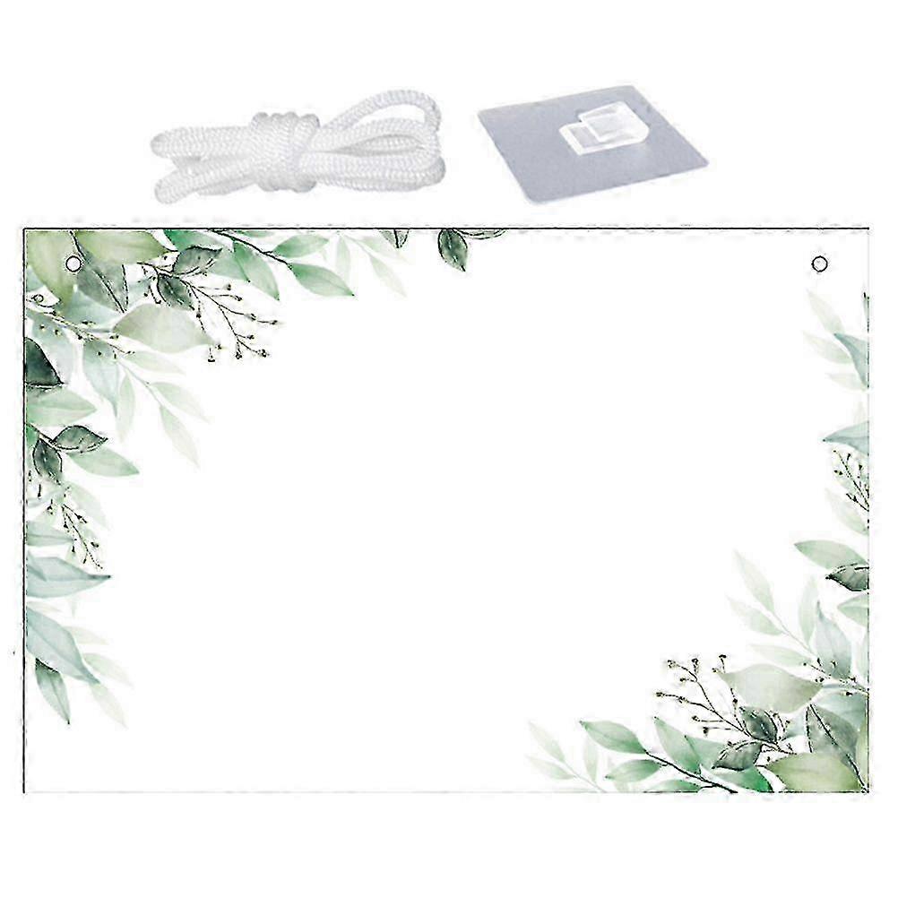 Writing Board Blank Planning Whiteboard Acrylic Write Board Dry Erase Board Message Board TOP