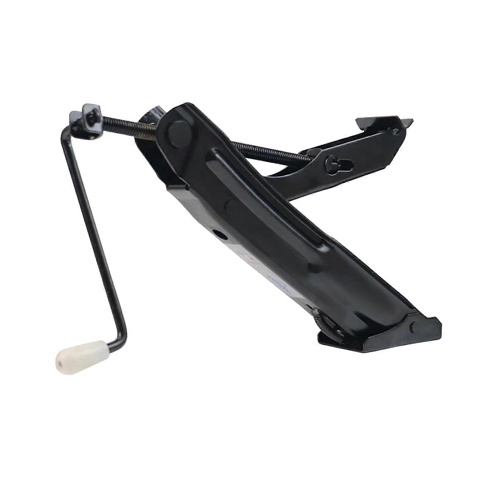 Car Jack Z-Type Lift Tool with Heavy-Duty Crank Handle for SUV RV Tire Change, Portable Steel Stand