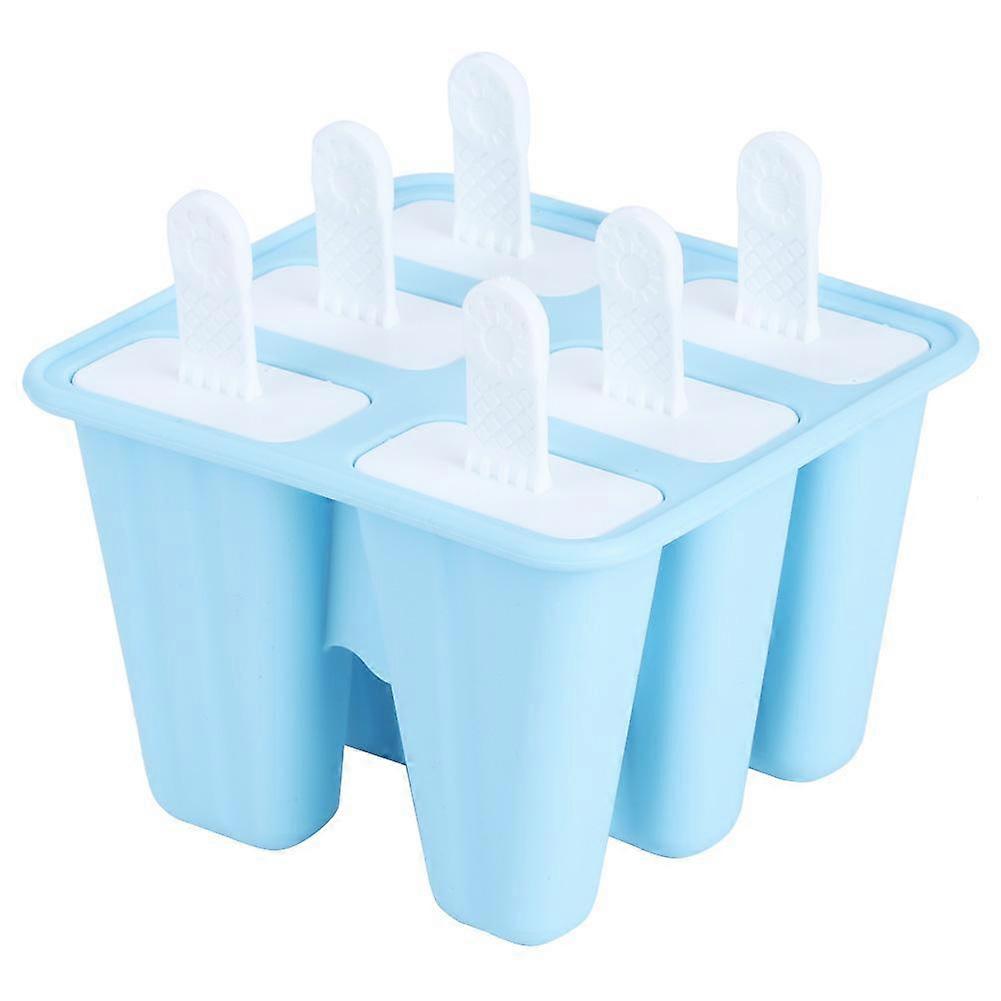 Homemade DIY Reusable Ice Cream Molds Reusable Ice Cream making tool Kitchen Accessories Blue6 Ice