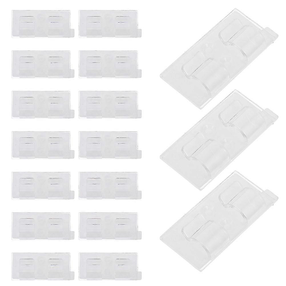 Adhesive Cord Retainer Clips Outdoor Light String Clips Hanging 30Pcs