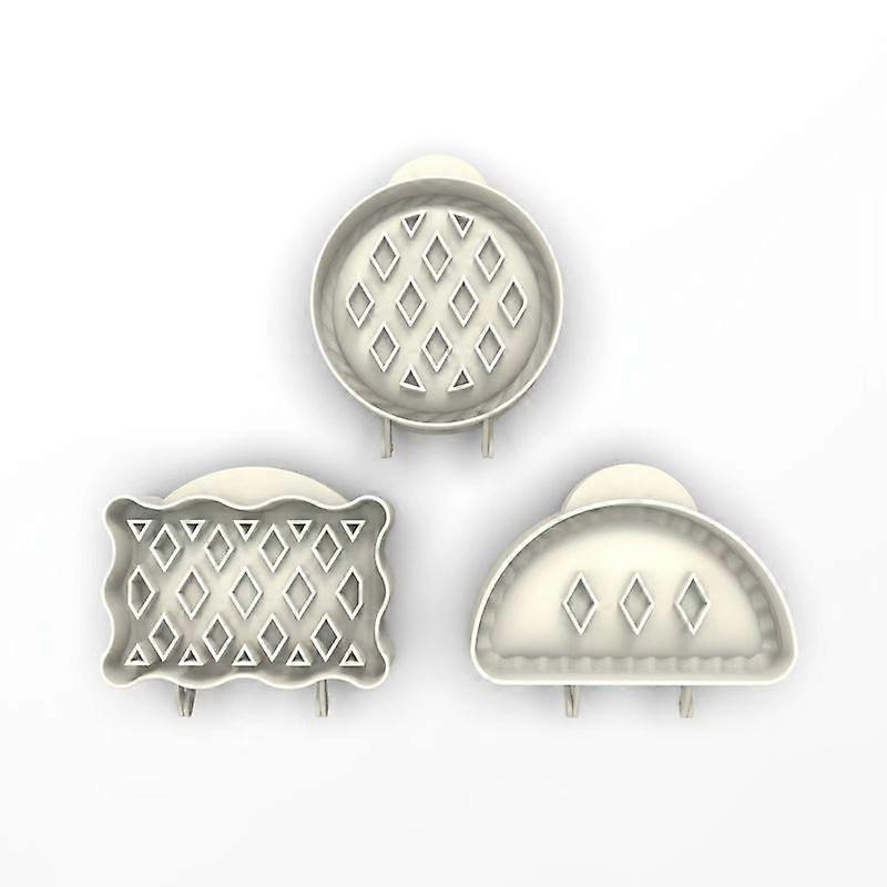 Luxora 3PCS Dough Presser Pocket Pie Molds