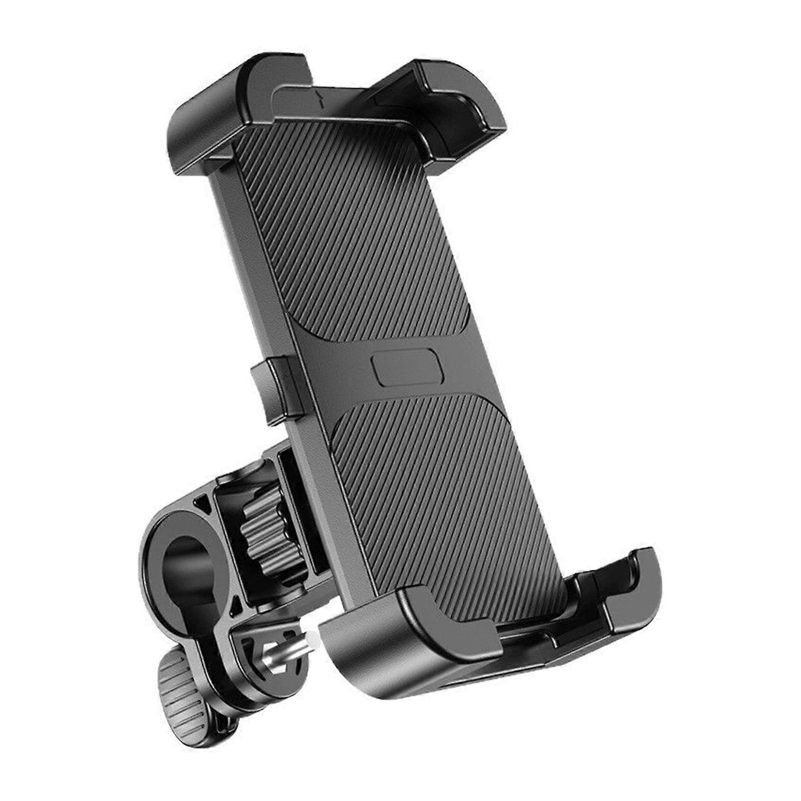 Vibration Resistant Bicycles Phone Mount Support For 0.6 to 1.57 Inch Handlebars Thick Case And Off Road Motorcycle Use Multicolor