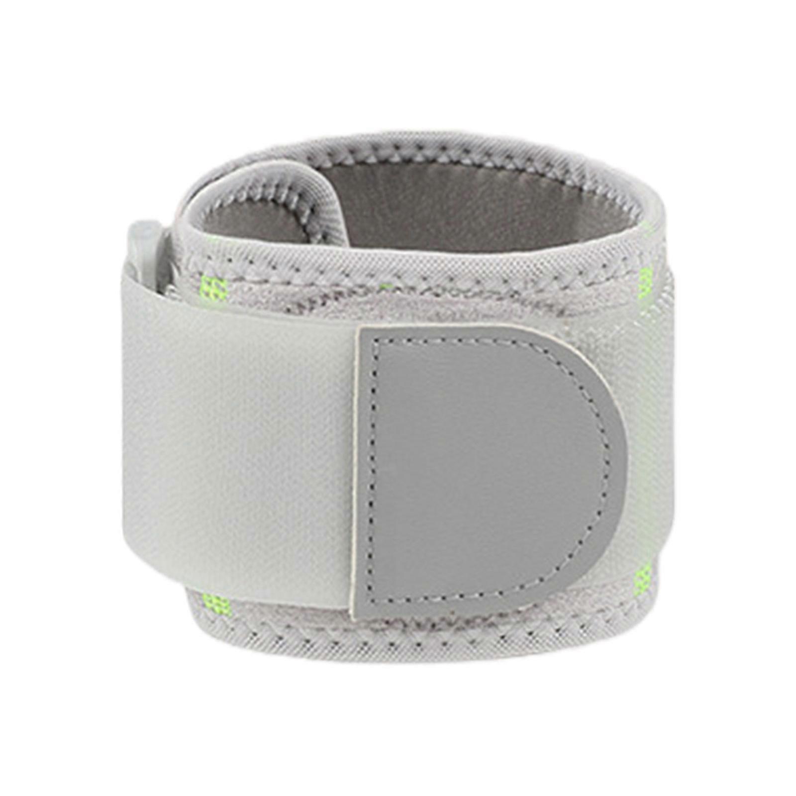 Moisture Wicking Sports Elbow Support Wrap Secure Stabilizing Elbow Wrap For Long Time Athletic Training  Light Grey