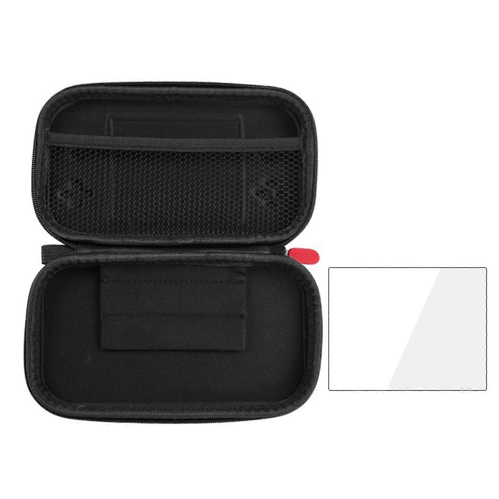 Hardened Glass Defender And Storage Bag For Handheld Play Structure Hard Wearing Plan Multicolor