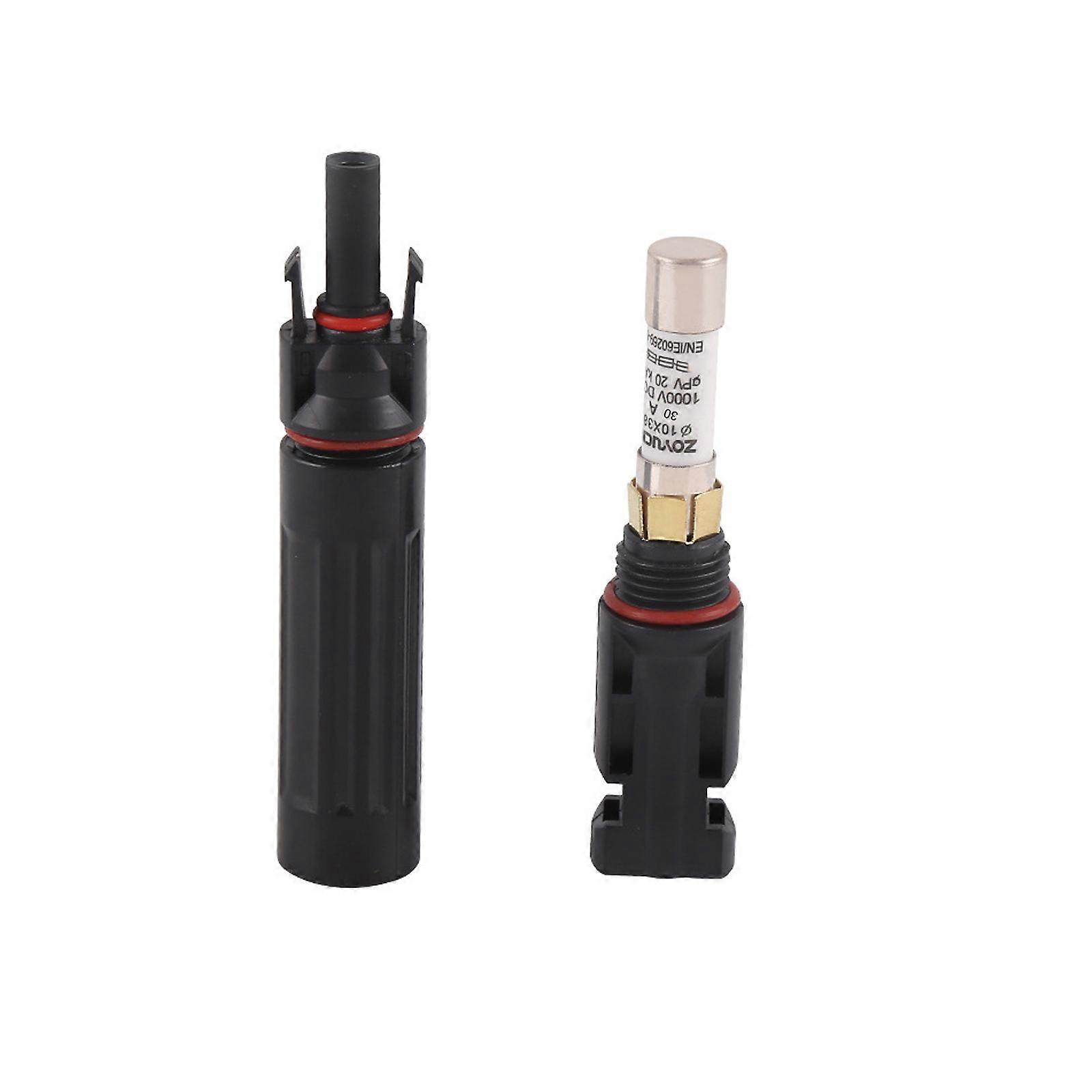 Waterproof Fuses Connector High Current Capacity Not Corrosion Terminals Hassle Easy Assembly for Solar Installations Multicolor