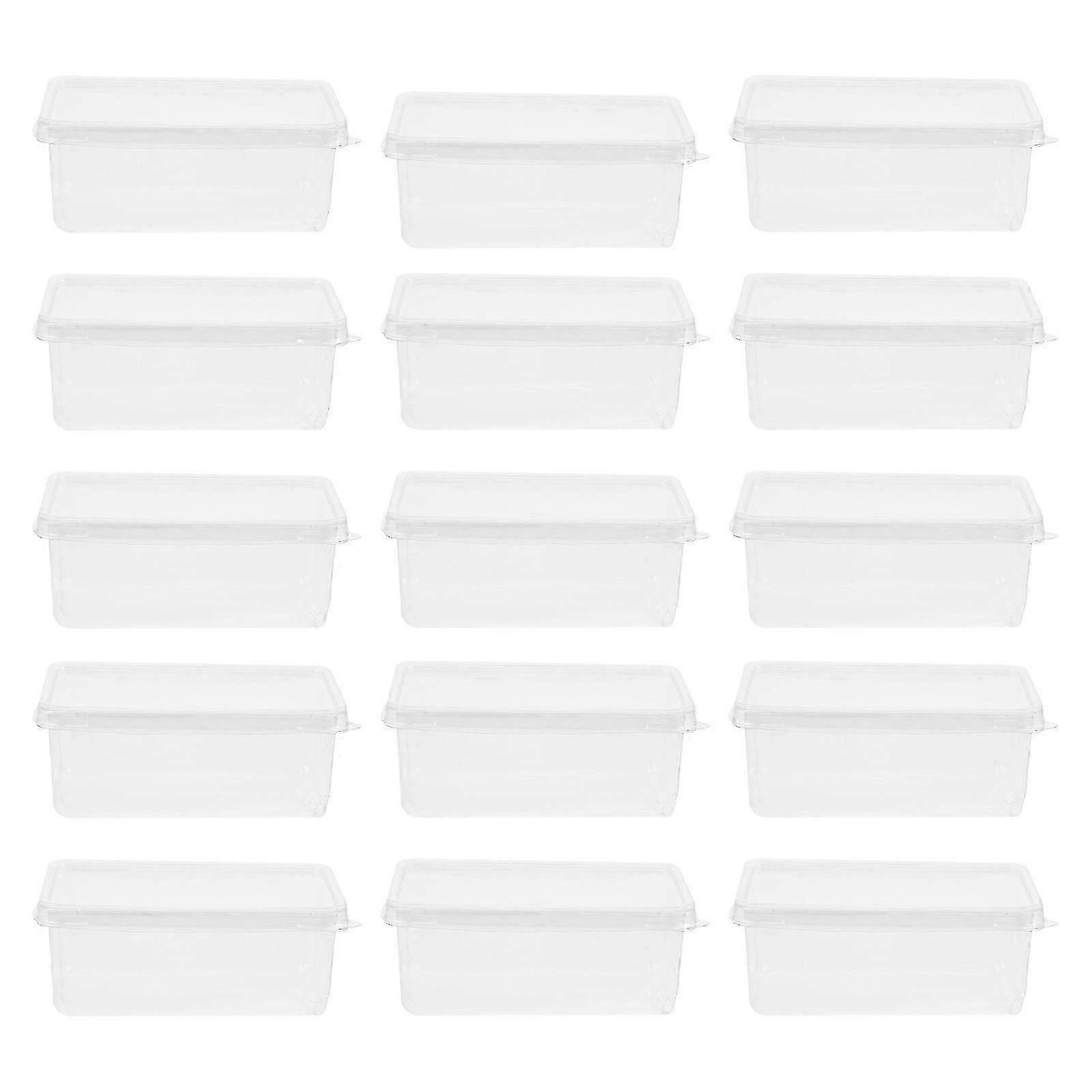 20Pcs Tiramisu Boxes with Lids Clear Mousse Cake Boxes Transparent Cake Boxes Party Cake Cases 2025