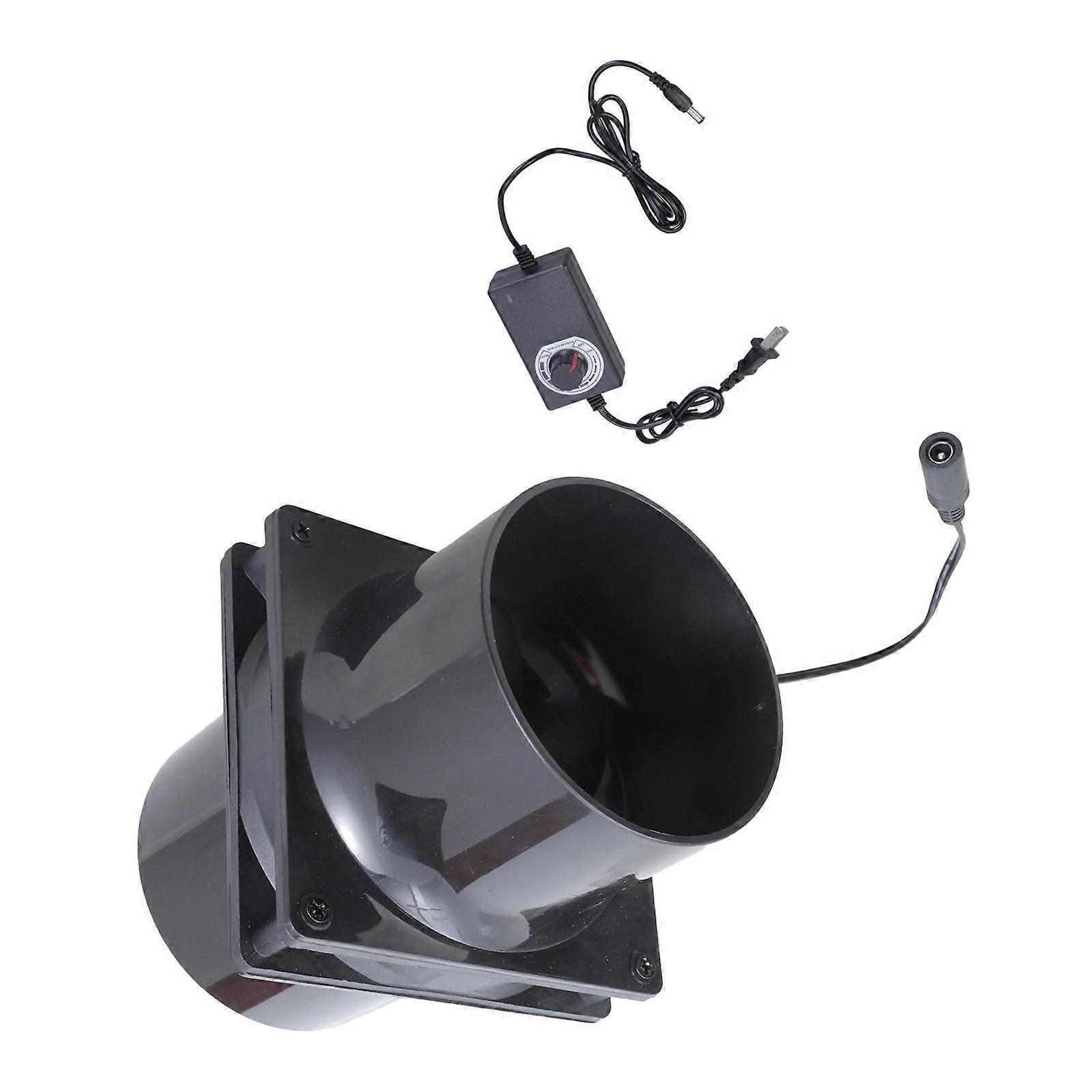 120mm Diameter Adjustable Speed Ventilation Fan With Wide Voltages Compatibility For Compactly Space Airflows Control Multicolor