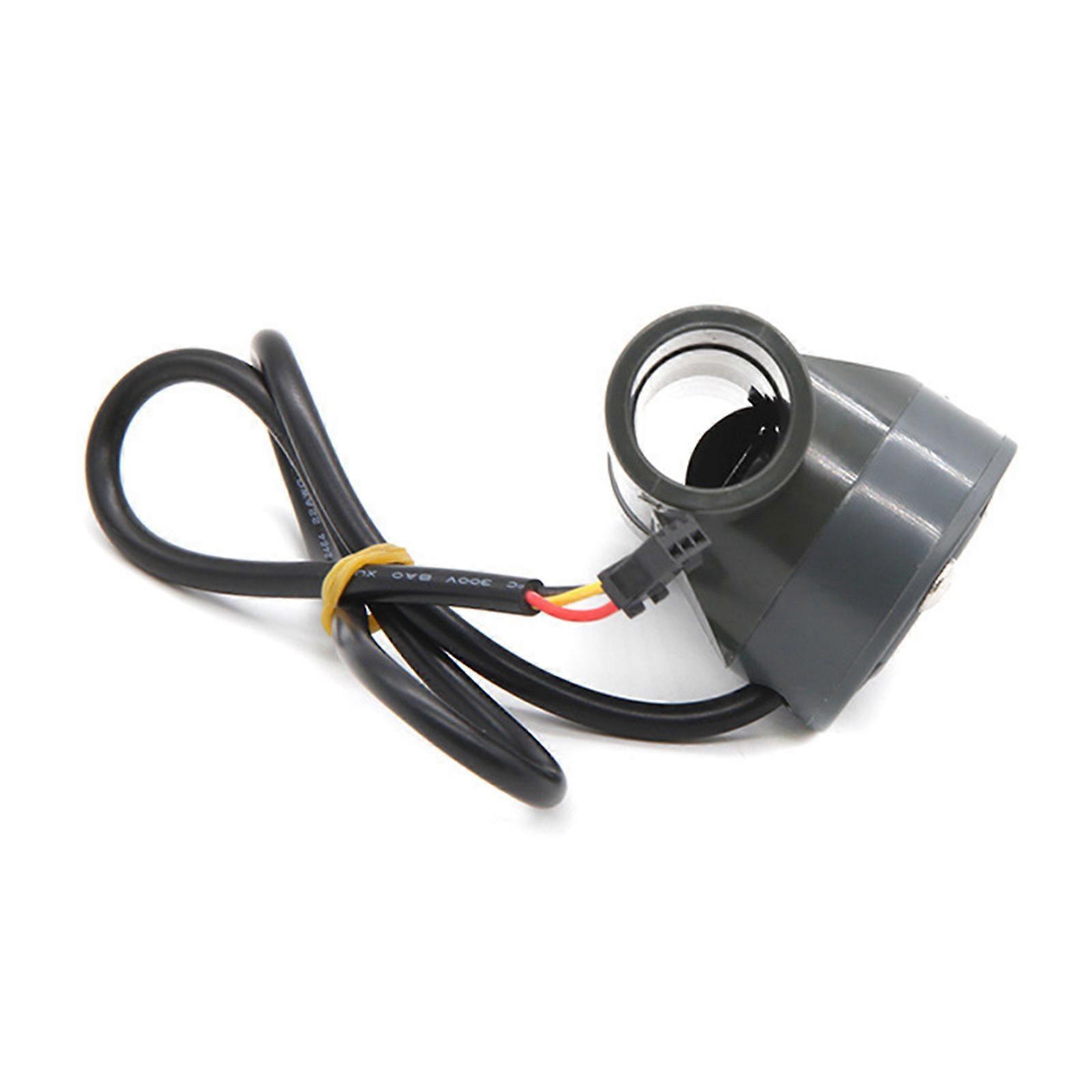 DN15 Water Flow Hall Stream Sensor Switches Flow Meter 5-100L/min For Industrial Turbines DC5-24V Wire Connection Multicolor