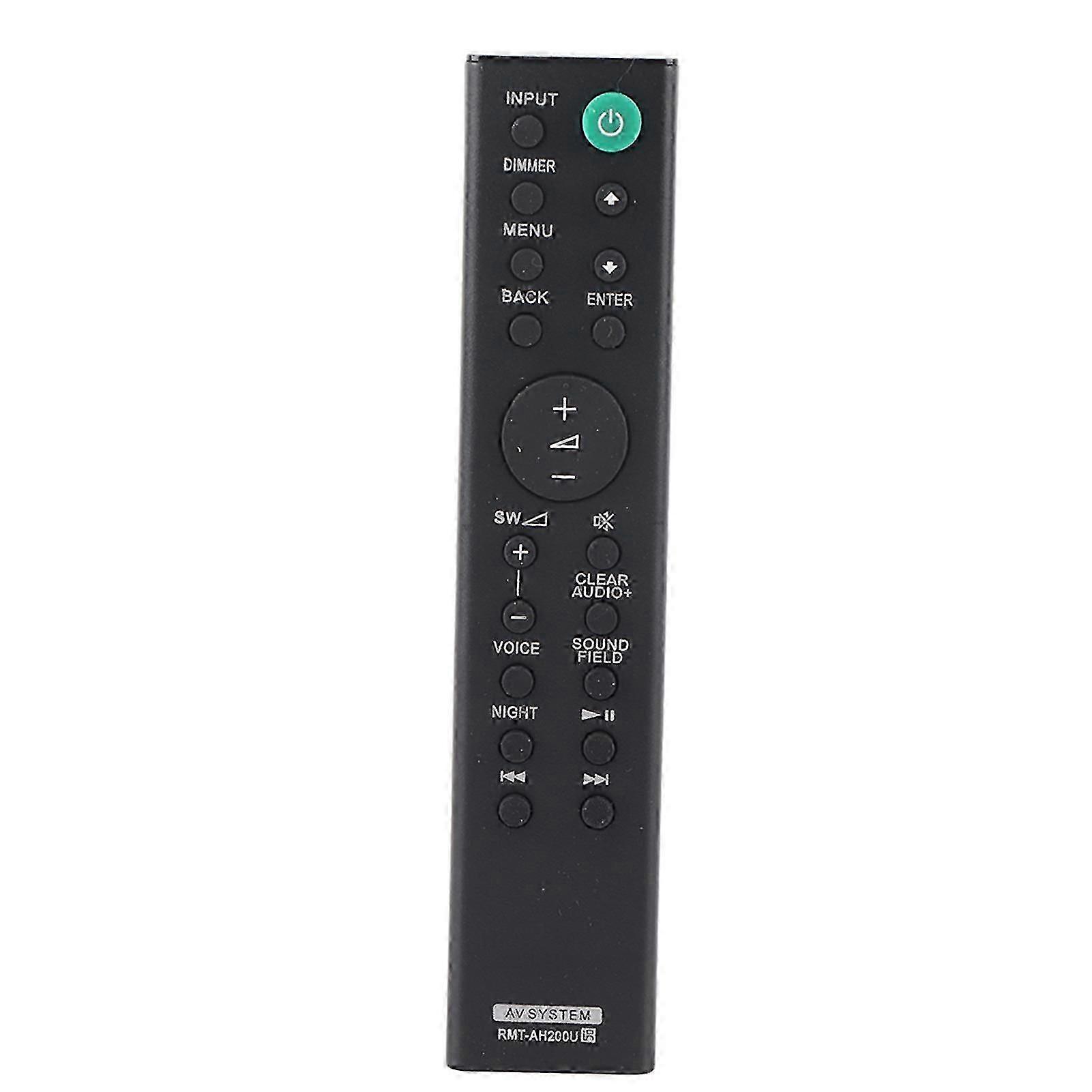 Sony Sound Bar HT-CT390/HT-RT3 Replacement Speaker Remote Control