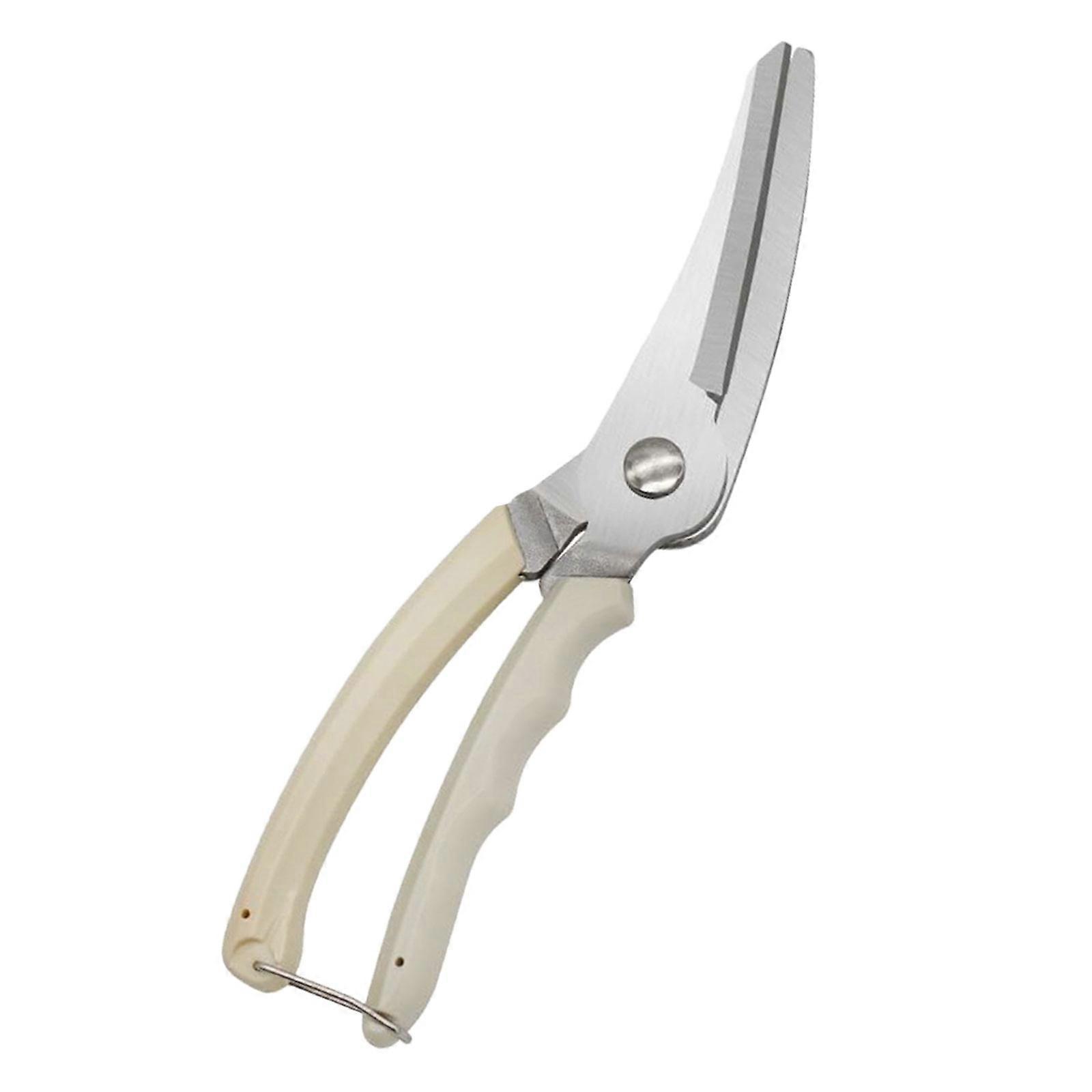 Stainless Chicken Cutter Boning Knife Shaving Scissor Plier Duck Claw Bone Plucking Removal Tool with Comfortable Handle Multicolor