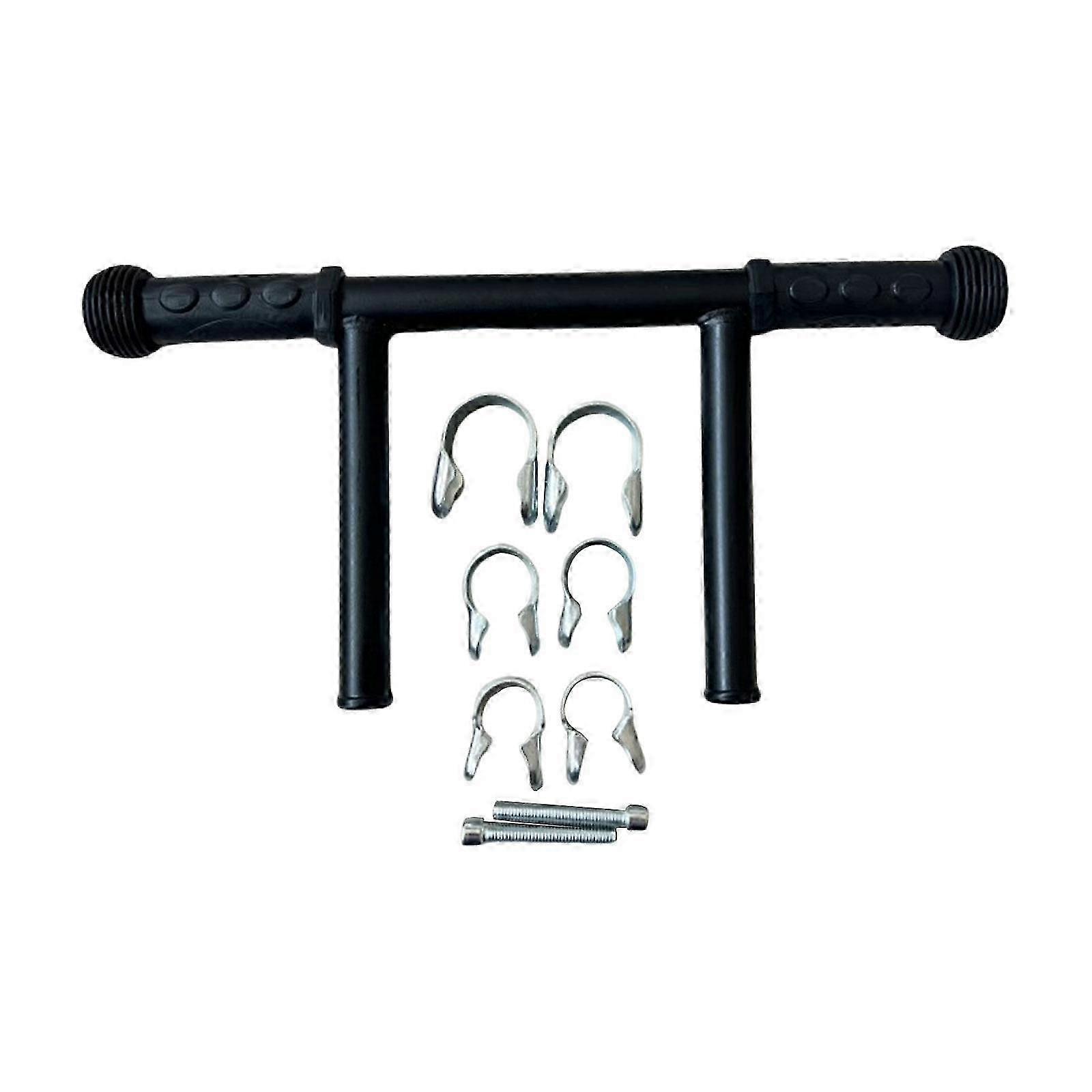 Detachable stroller handle extender for trolley, metal armrest extension for pram