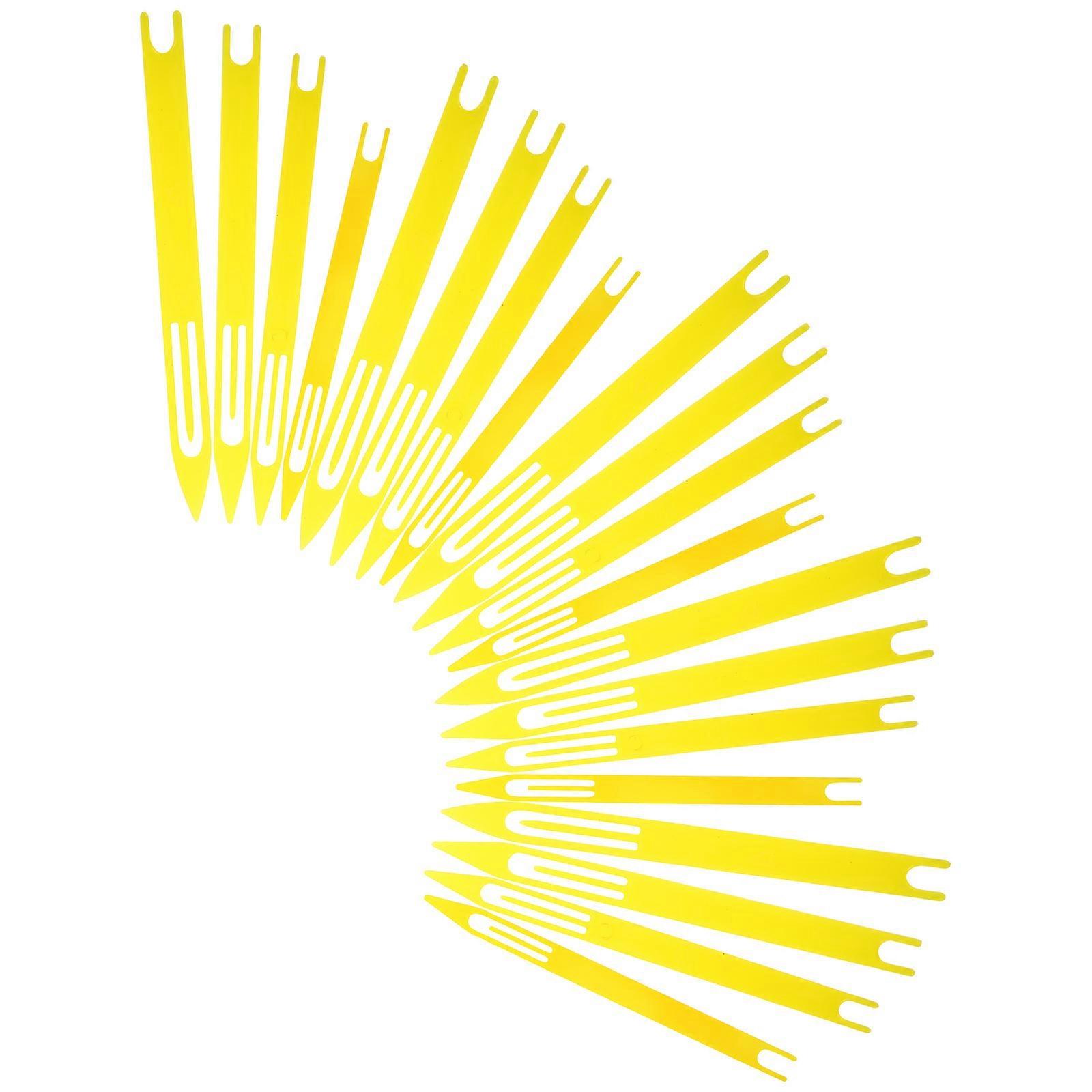 Portable Fishing Net Shuttles Plastic Tool for Net Mending