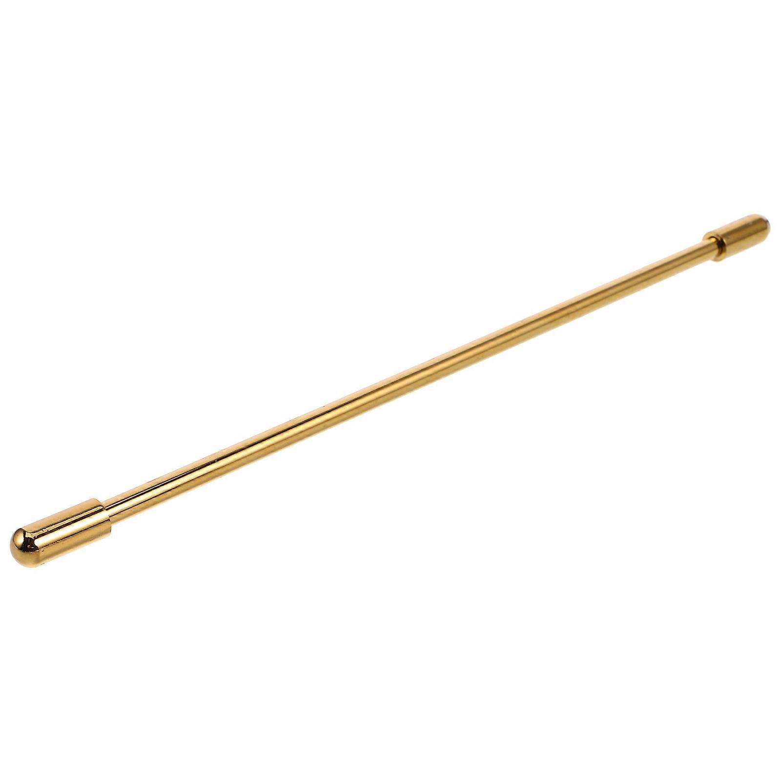 Dowsing Rod Heavy Duty Metal for Feng Shui Practice and Field Survey Golden Material for Navigation 1Pack