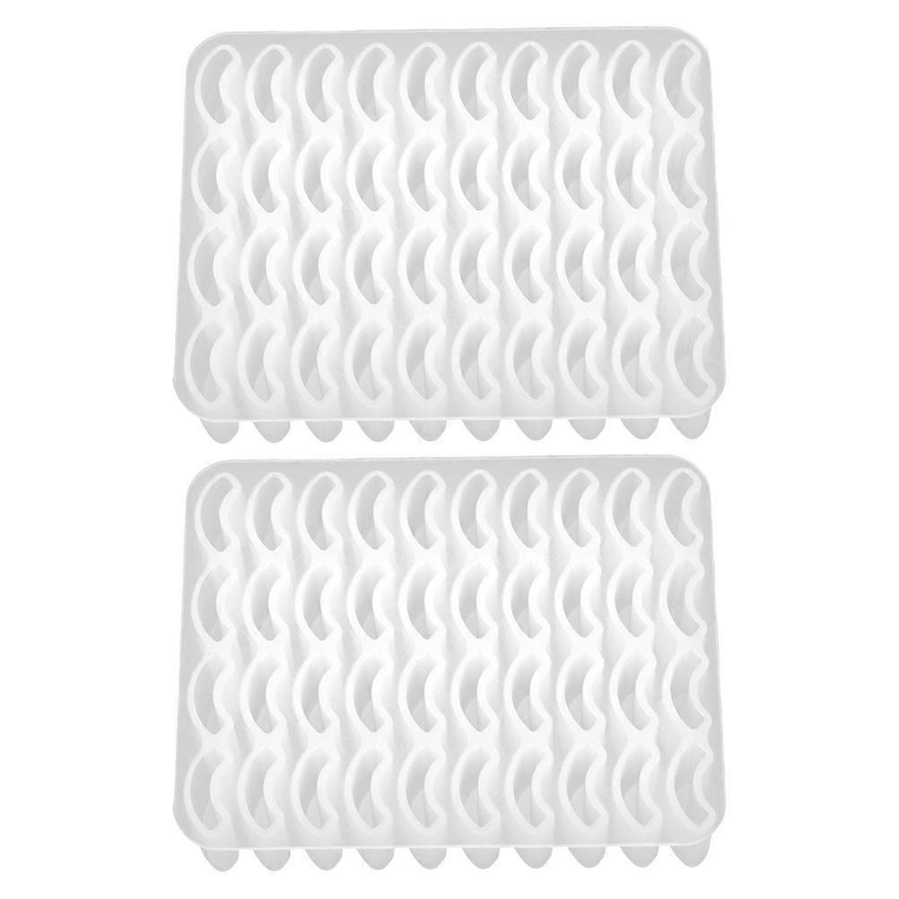 2Pcs Miniature Brick Mold Set Architectural Mold for DIY Crafting Use