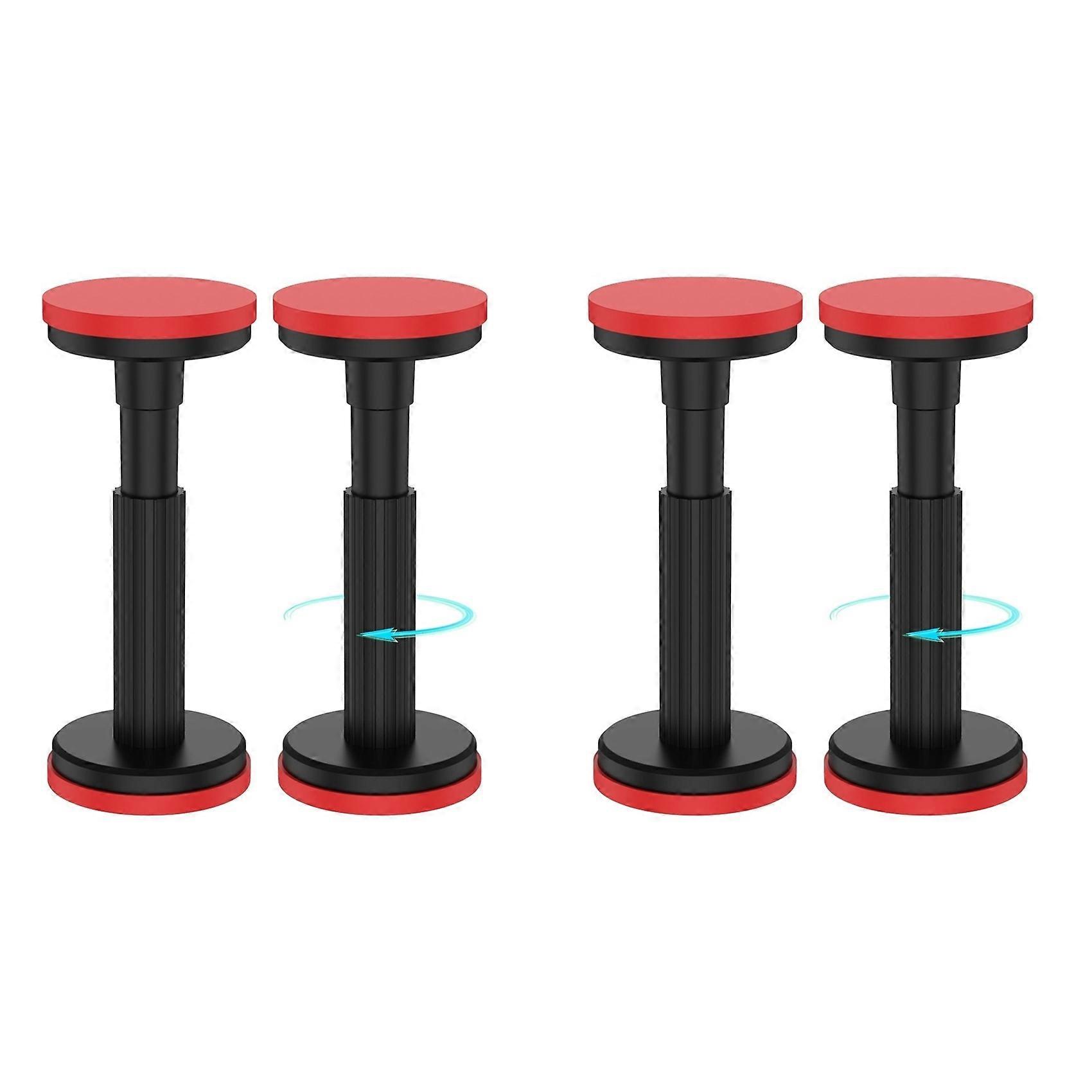 Telescopic Support Rod Mounting Support Adjustable 18-44cm, Ceiling Support Cabinet Lifting Bar (Pack of 4)