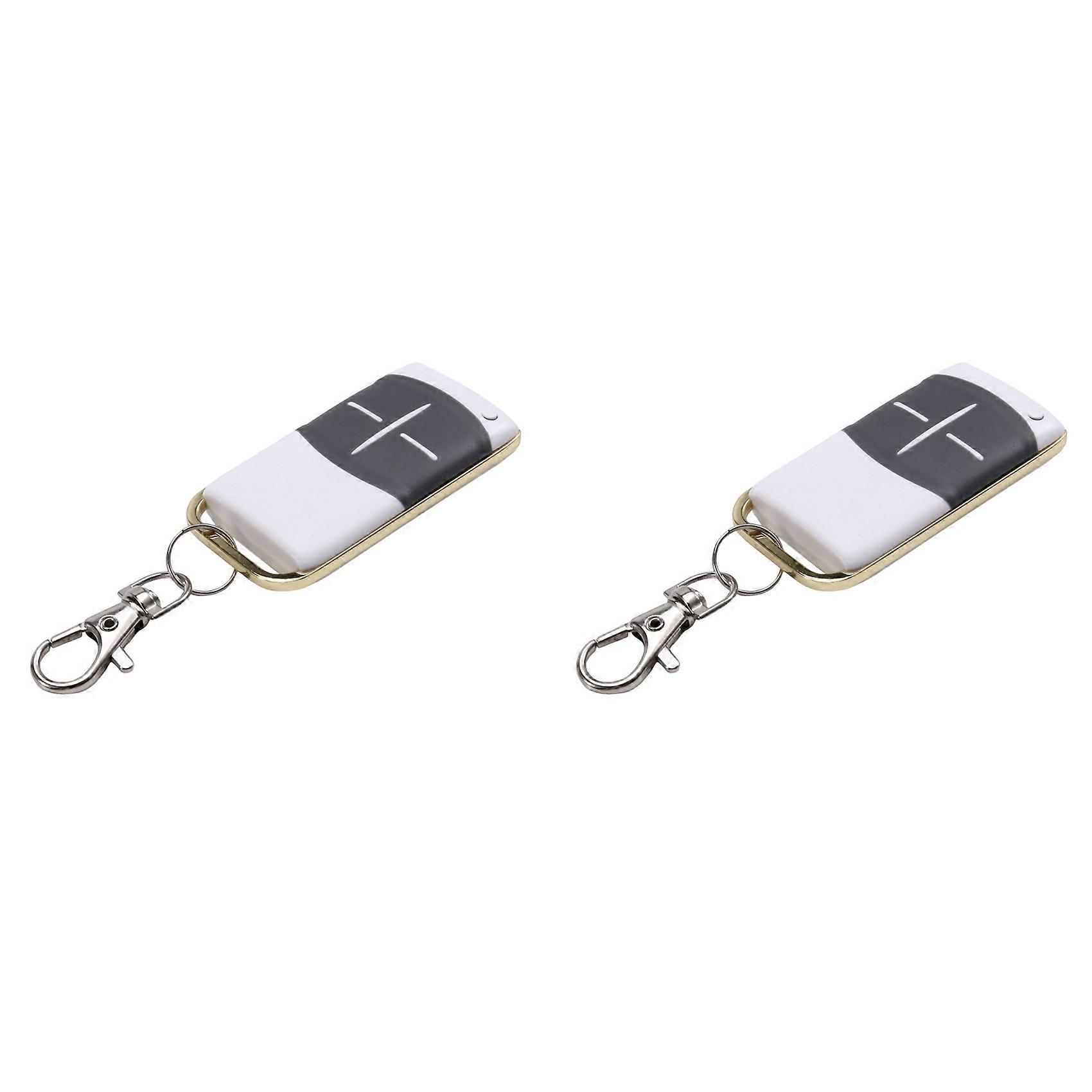 2X Waterproof Remote Control Rolling Code 433MHz Wireless Transmitter for Automatic Garage Door Opener