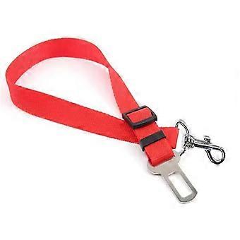 Hot Dog Car Seat Belt Safety Protector Travel Pets Accessories Dog Leash Collar Breakaway Solid Car Harness Pet Car Seat Belts