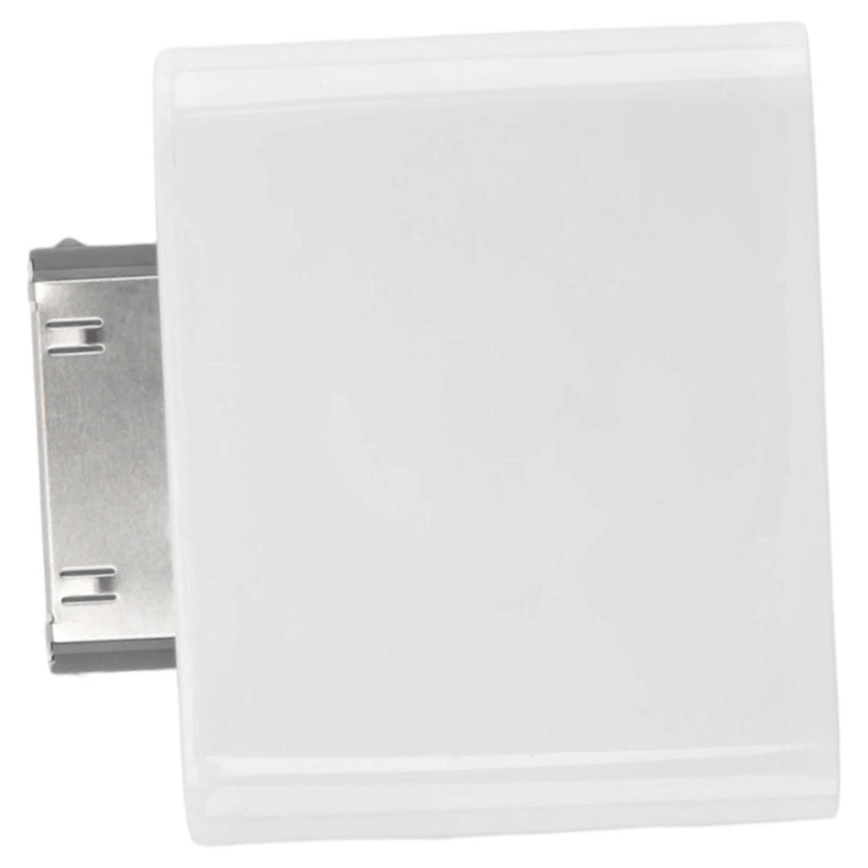 30 Pin Bluetooth 4.1 Audio Transmitter for IPod Mini IPod Classic IPod Nano Touch (White)