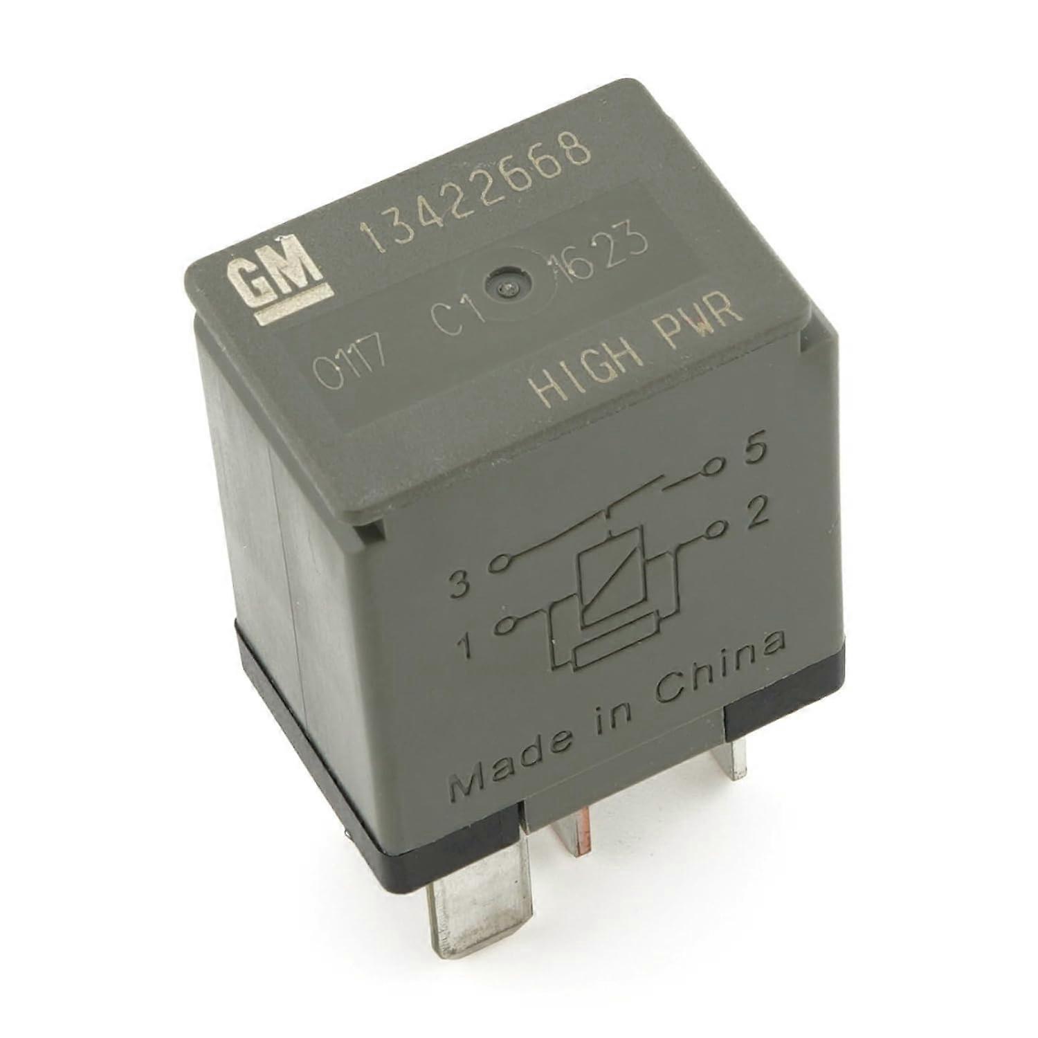 12V 30A SPST Automotive Power Relay 4 Pin  Current Wide Temp Range Quick Connect