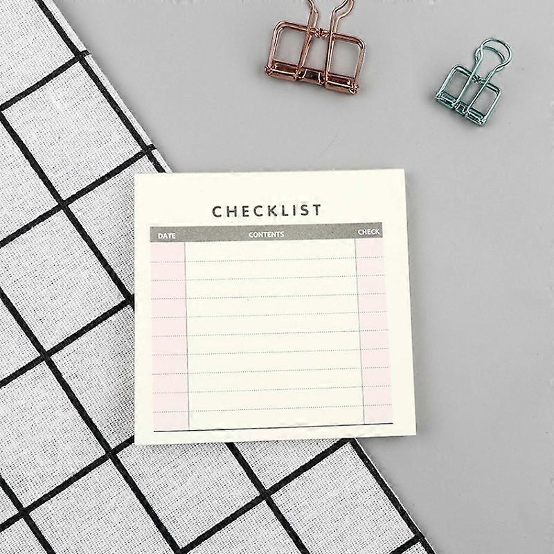 60sheet Weekly Monthly Work Planner Book Diary Agenda Sticky Notes Notepad cheat sheet Office School Supplies Sticky Note
