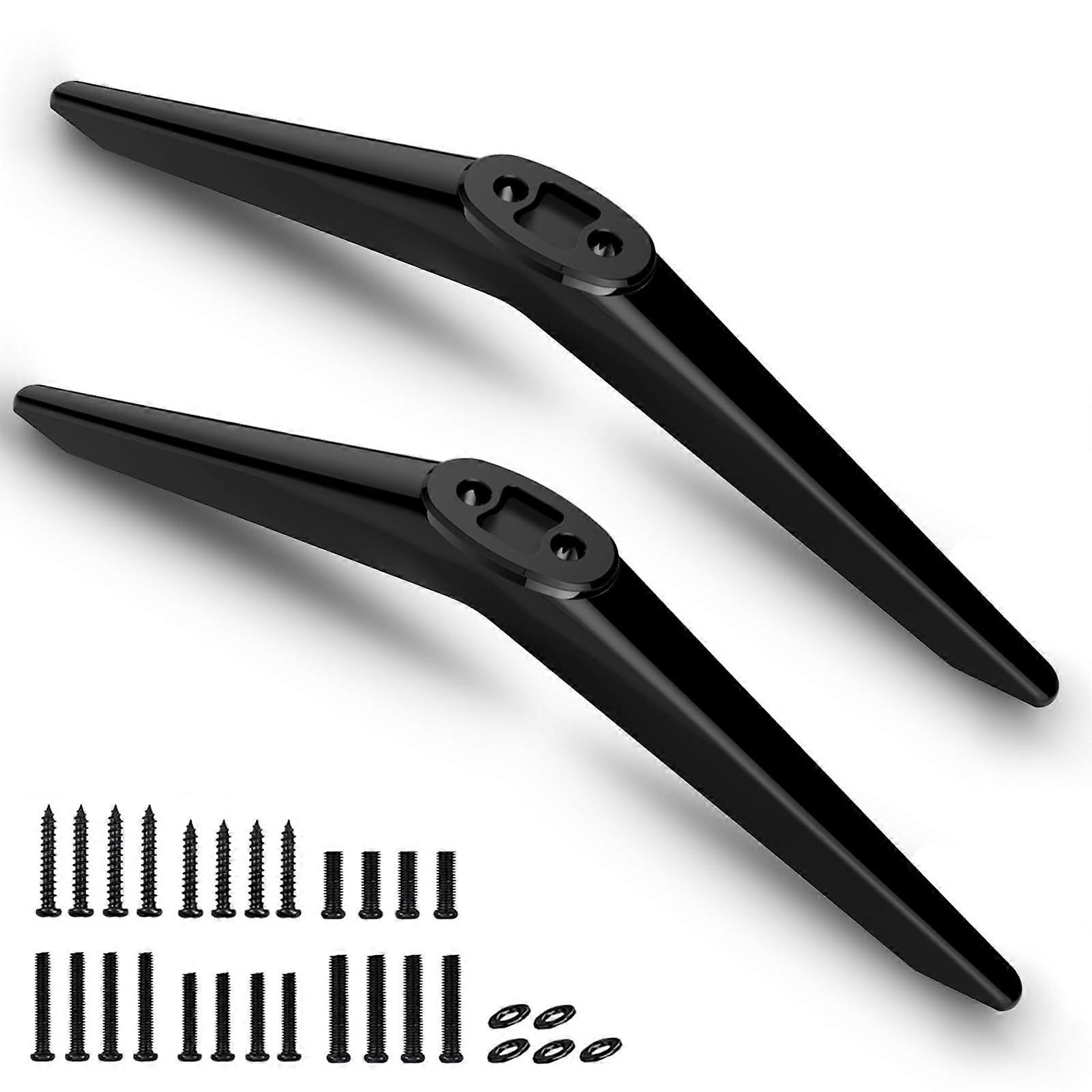 Replacement Stand Base Legs with Screws for TCL Roku TV 32–65 Inch Models Stable Support