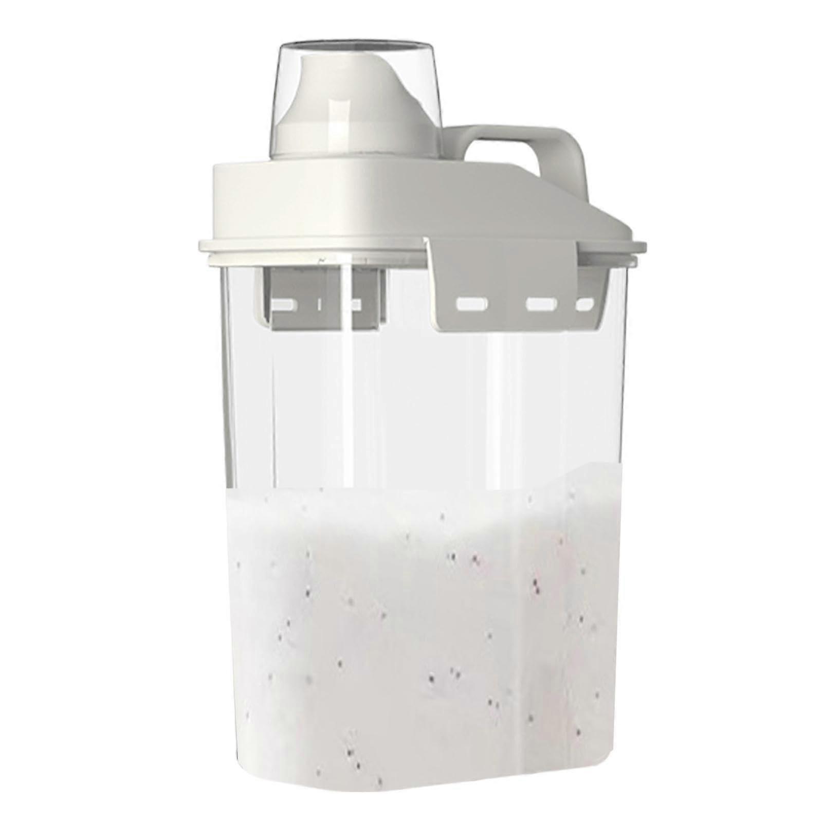 Large Capacity Laundry Detergent Container with MoistureProof Seal for Laundry Room Organization