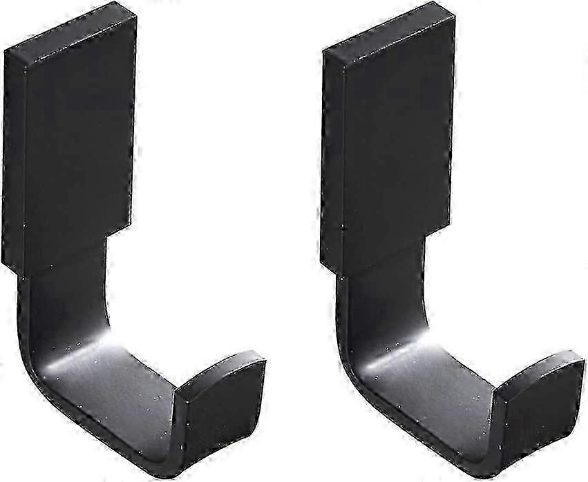 Sleek Heavy Duty Black Wall Hooks For Home Bath