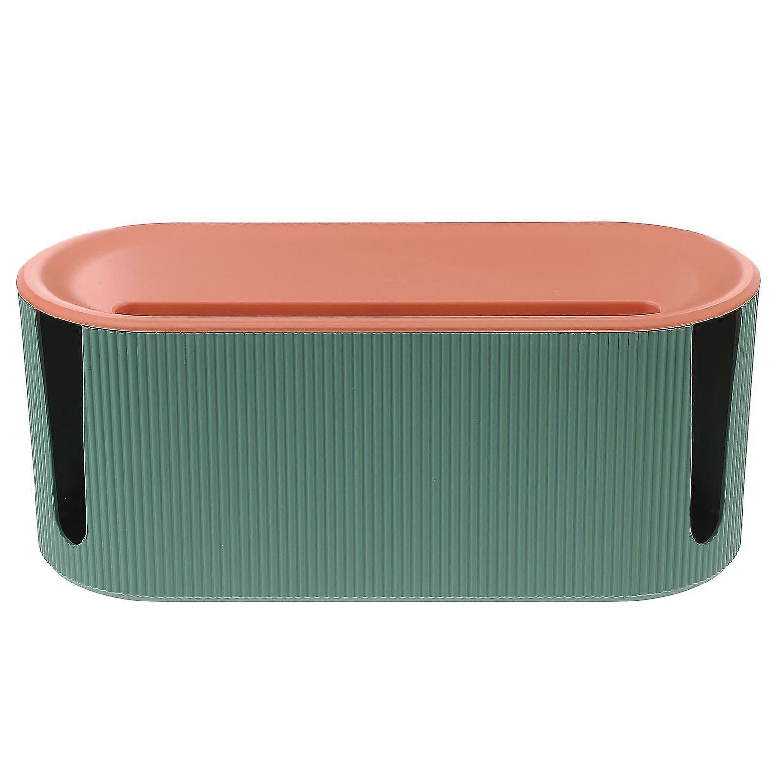 Cable Storage Box Home Power Line Case for Storage Use 1Pcs Charging Cable Container
