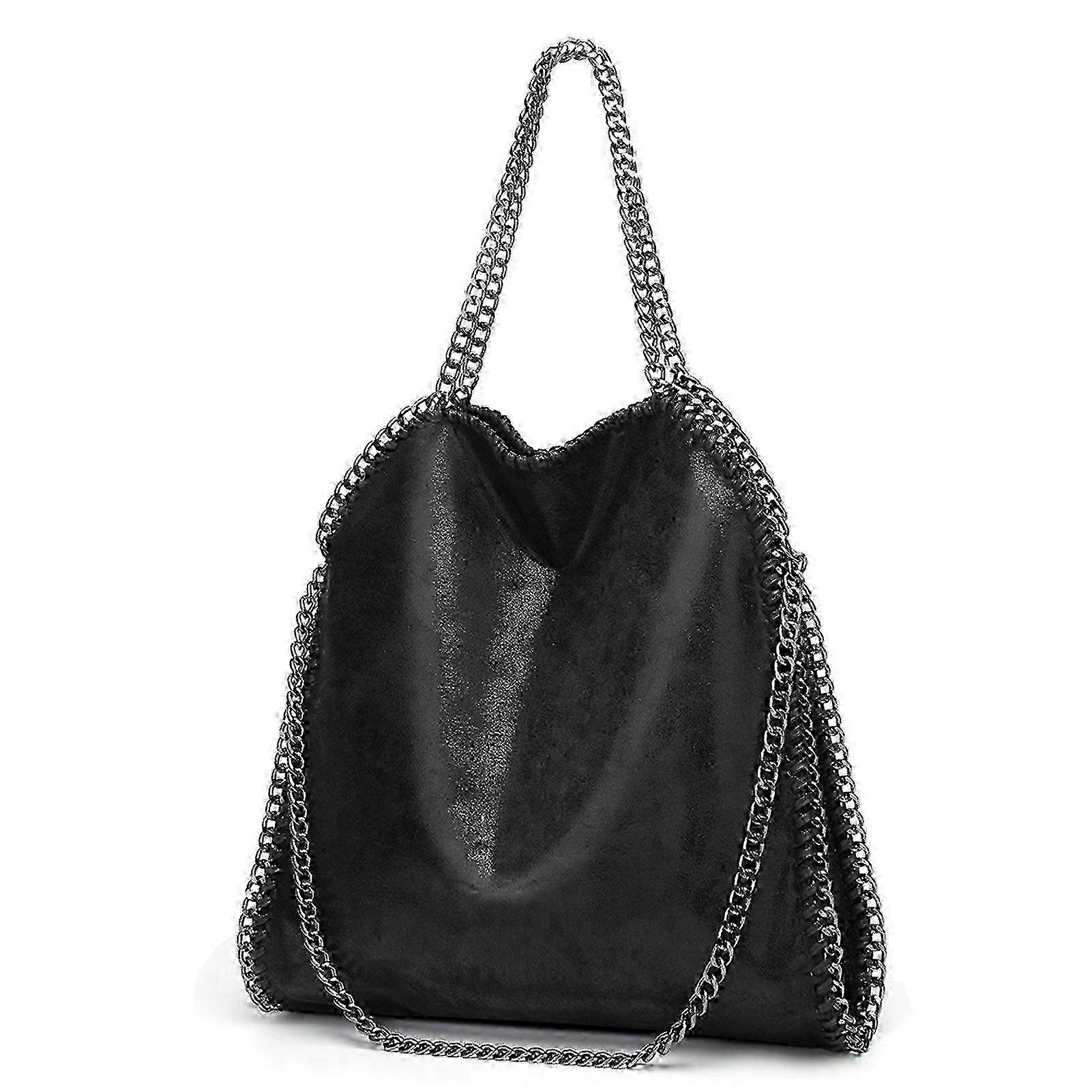 Western Style Fashion Large Capacity Foldable Chain Single Shoulder Oblique Straddle Lady