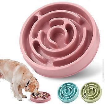 Slow Feeder Dog Bowls, Puzzle Dog Bowl with Anti-Slip, Slow Feeder & Non-Slip Design, Boredom and Anxiety Reducer, Suitable for All Breed Dogs and Cat